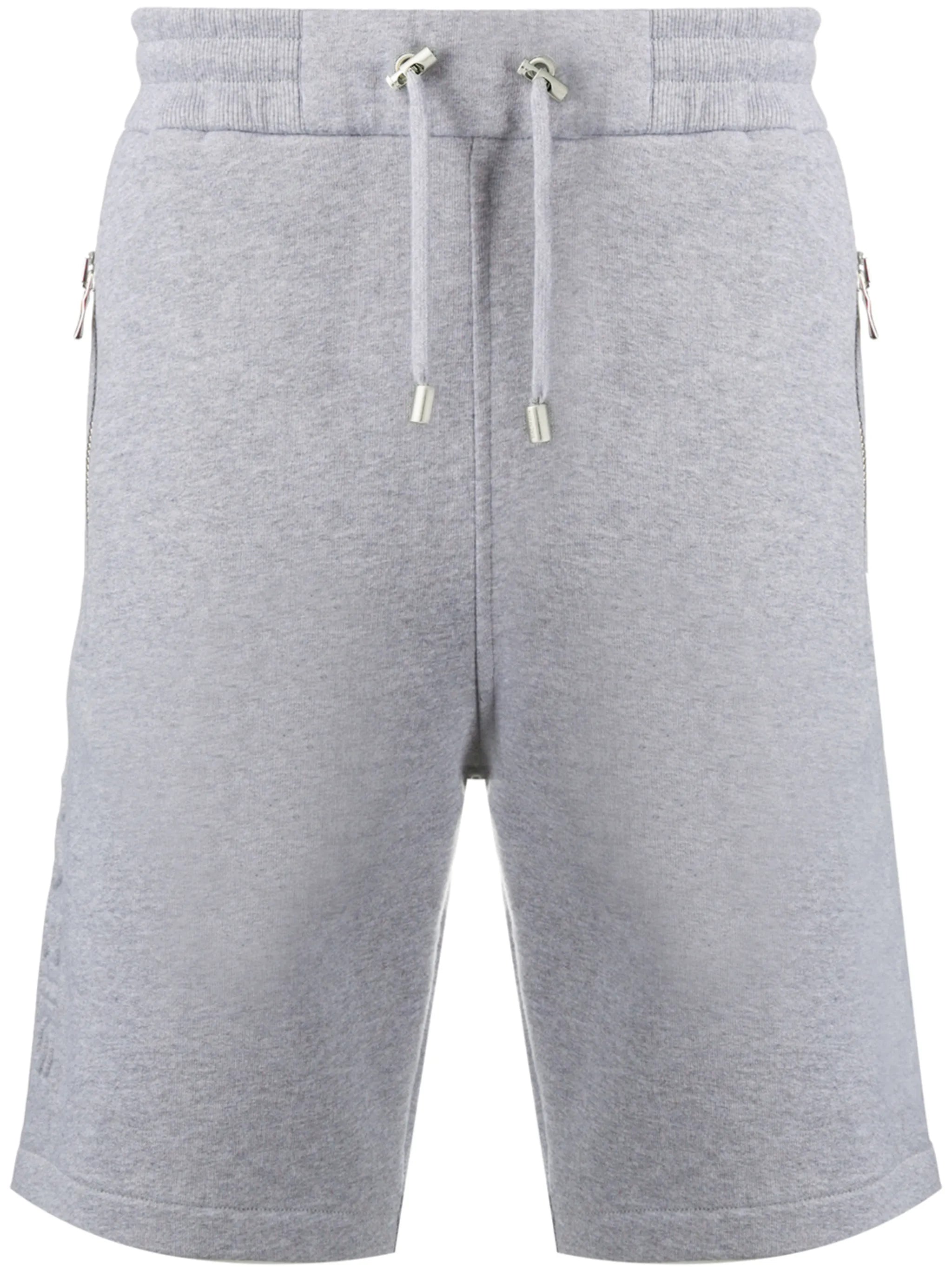 logo embossed bermuda shorts