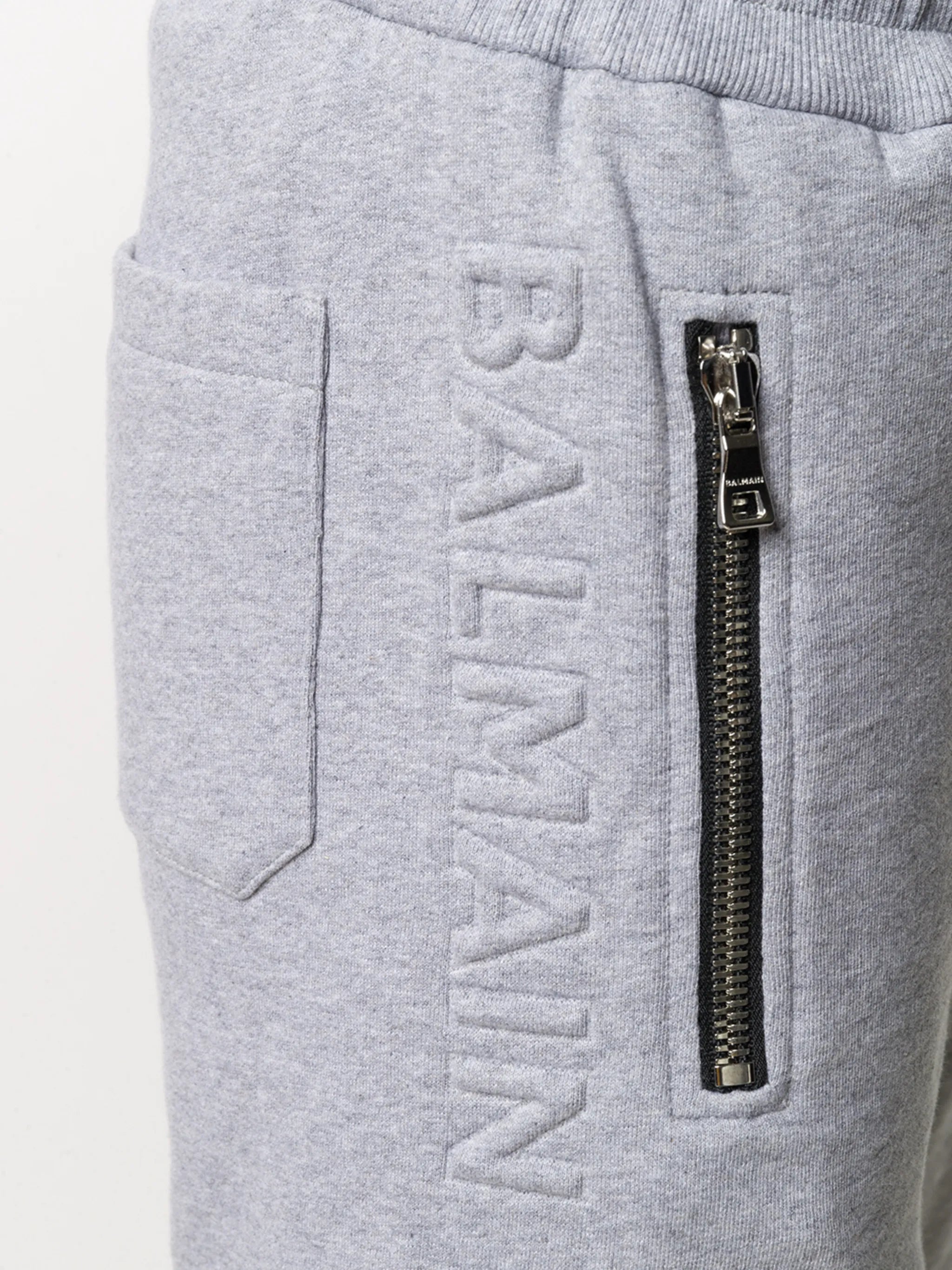 logo embossed bermuda shorts