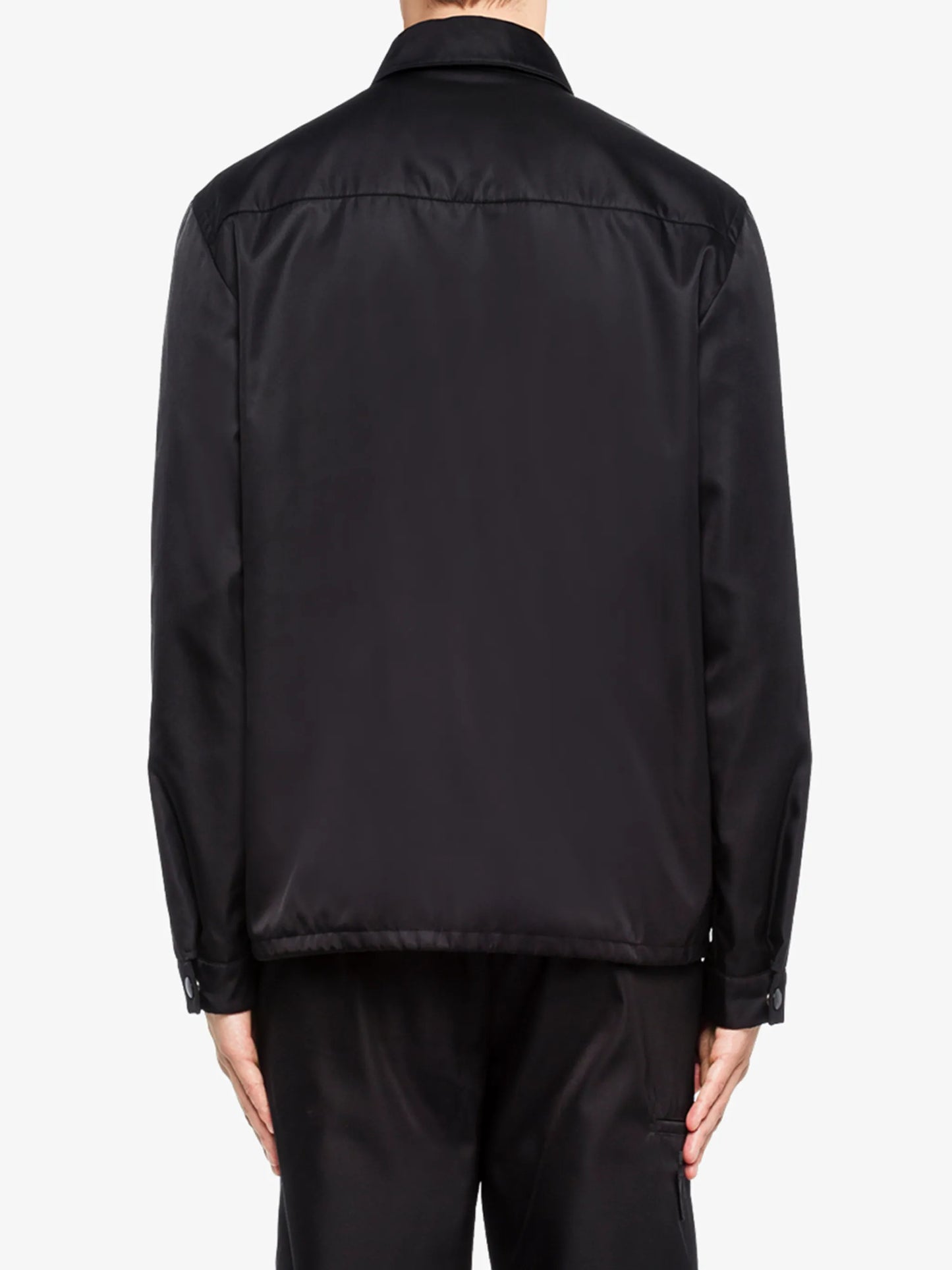 zip-up shirt jacket