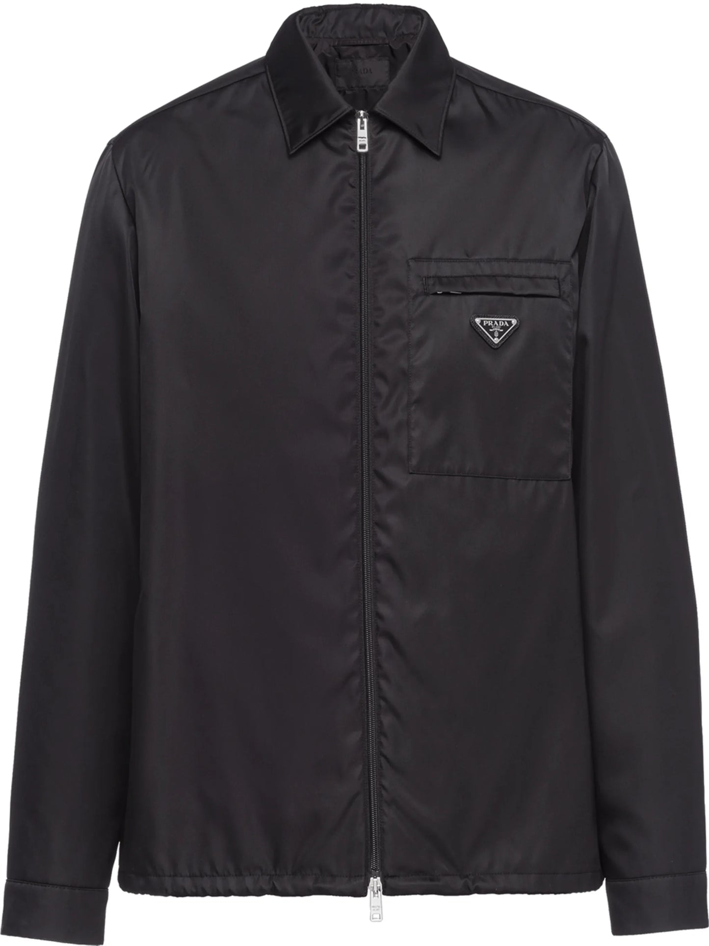 zip-up shirt jacket