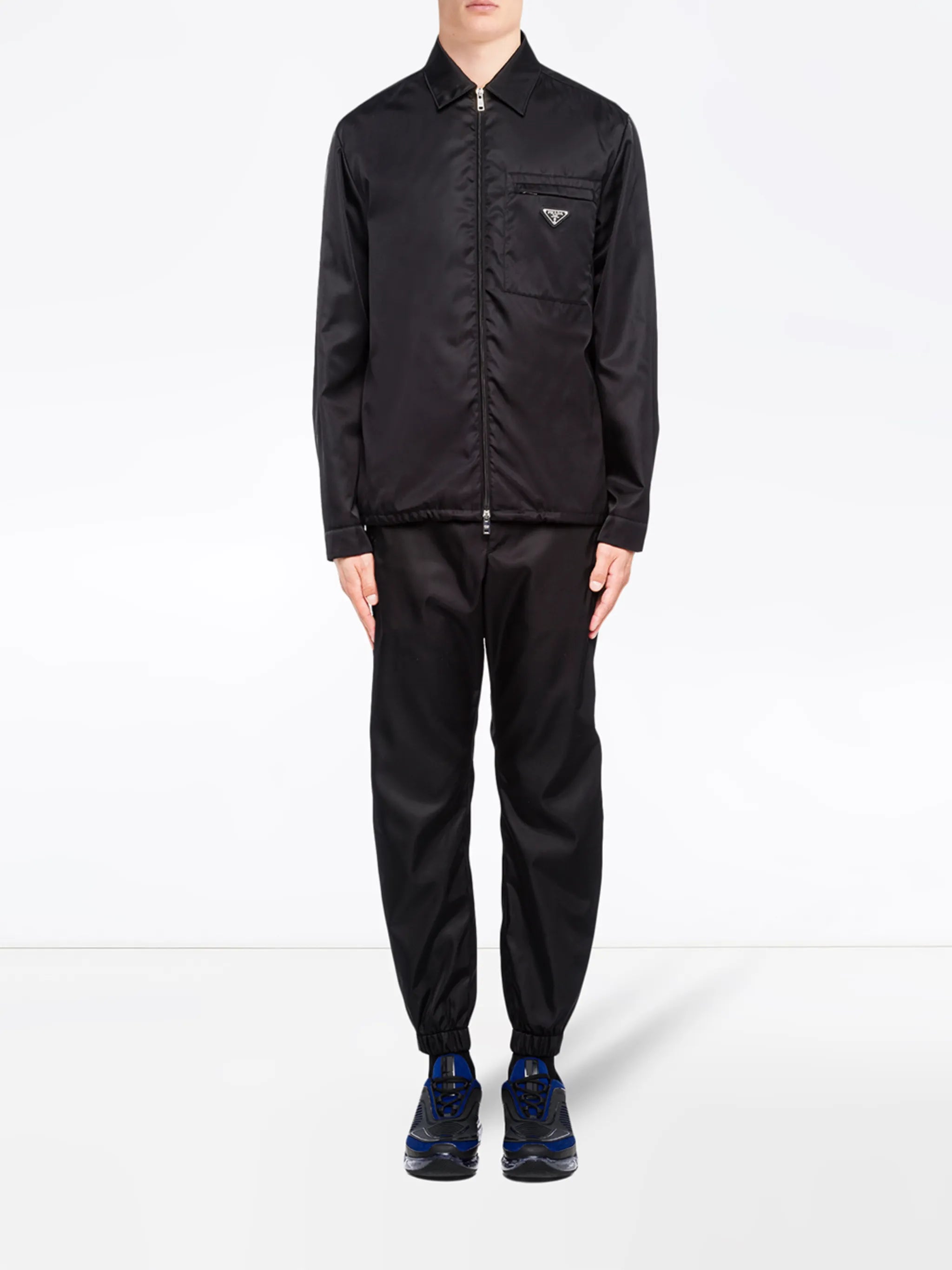 zip-up shirt jacket