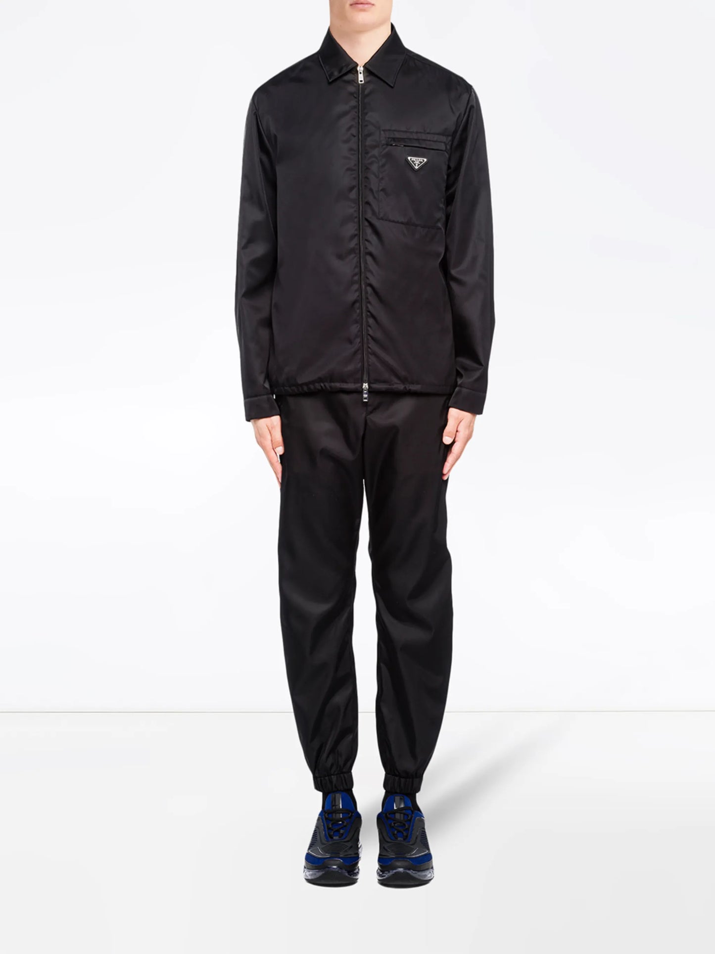 zip-up shirt jacket
