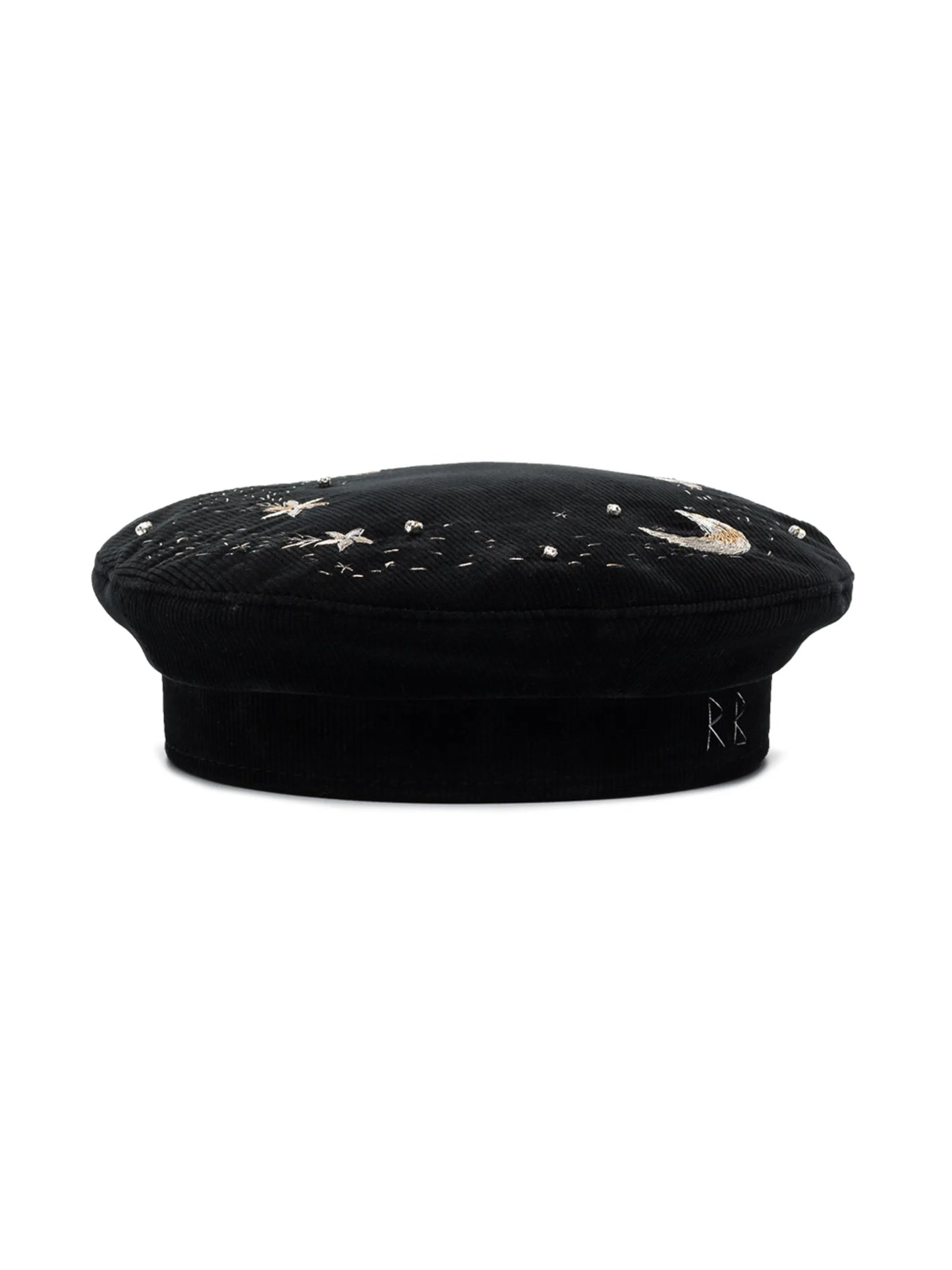 star embroidery beret