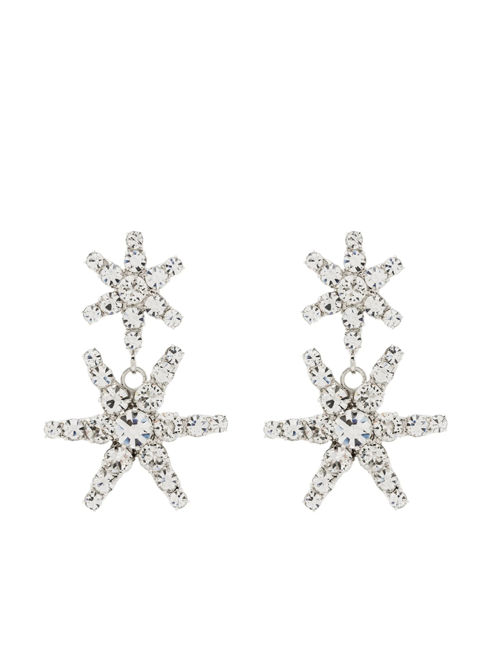 Pluto star drop earrings