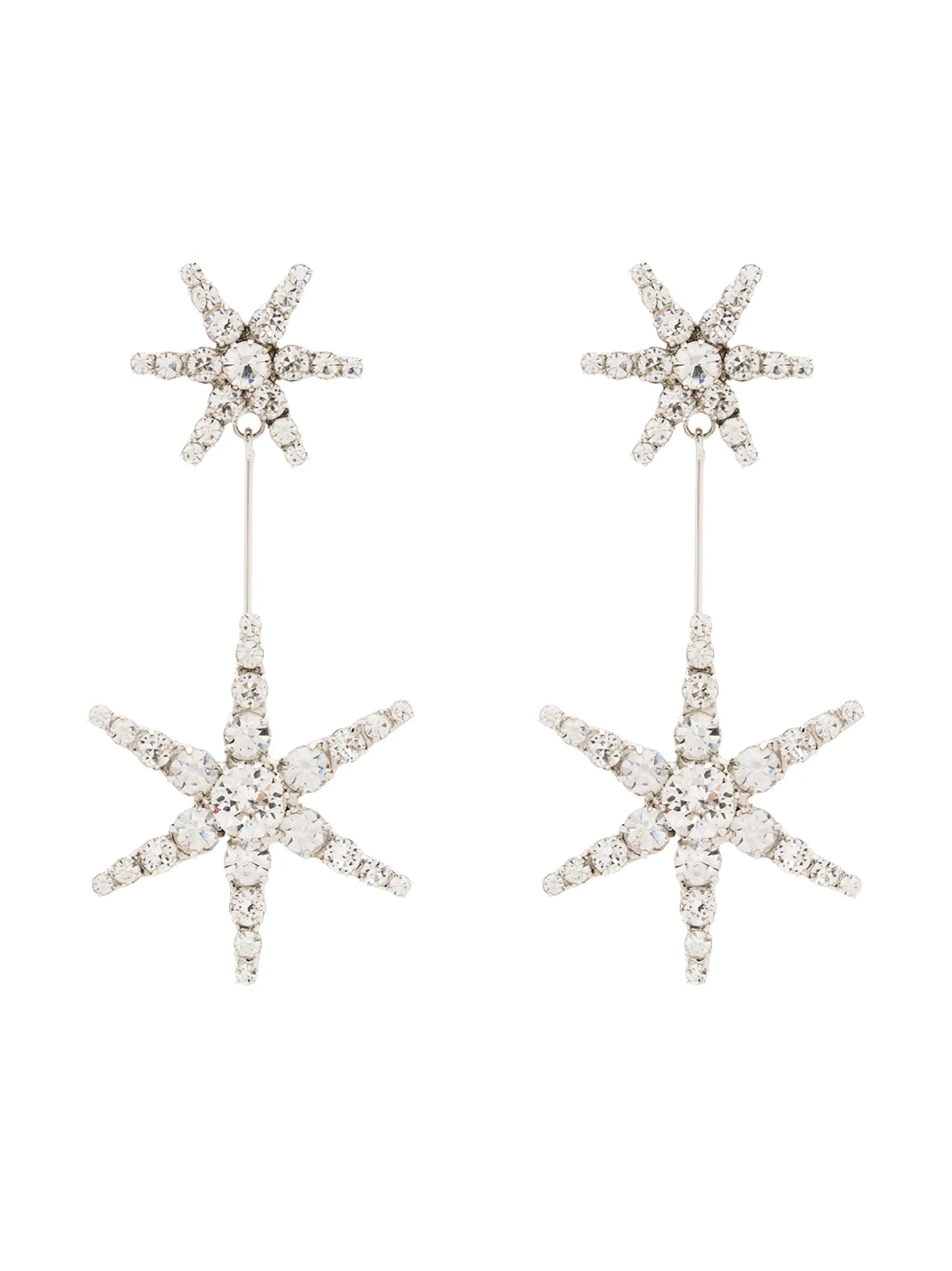 Estee crystal star drop earrings
