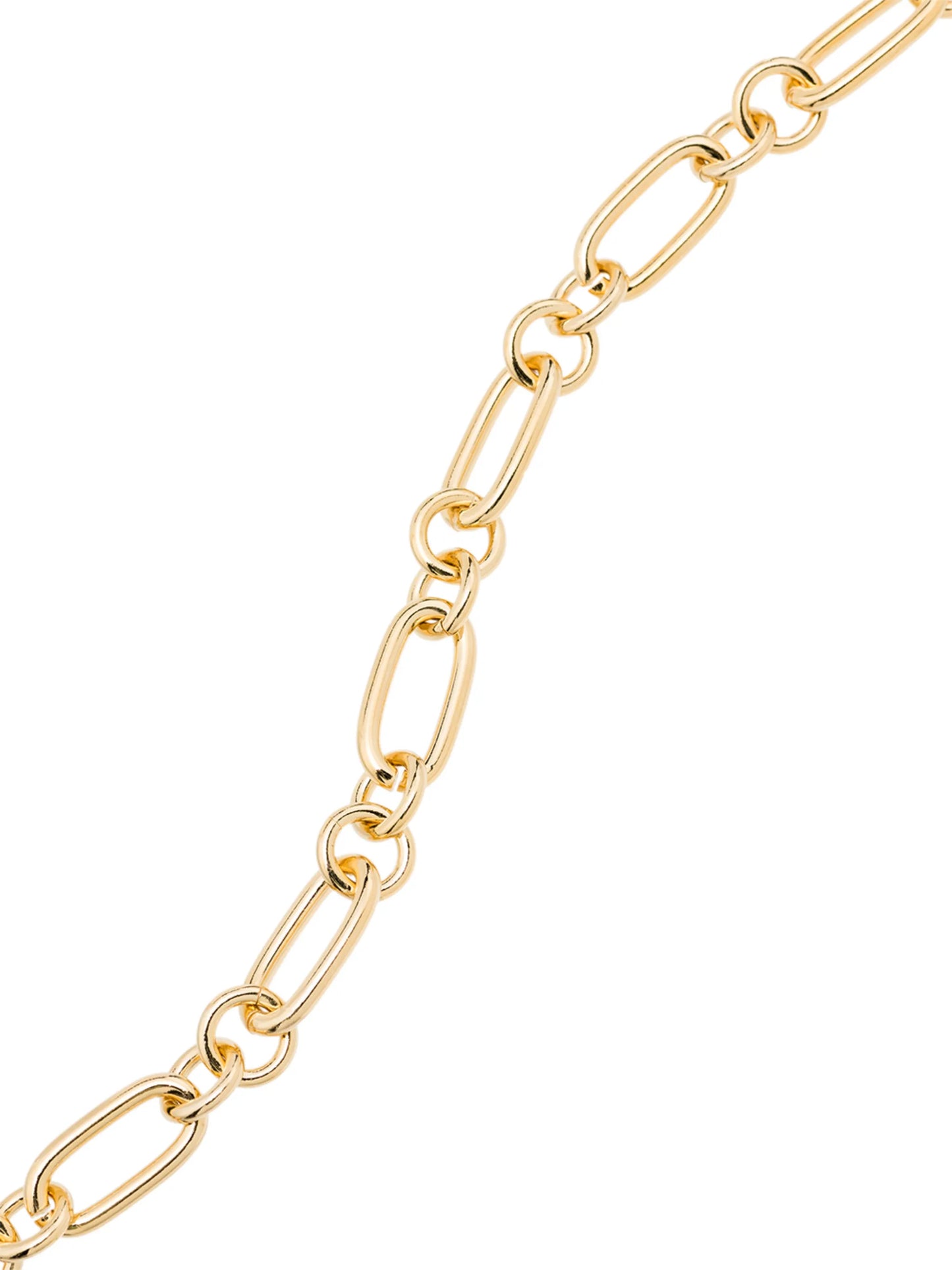 chain-link polished necklace