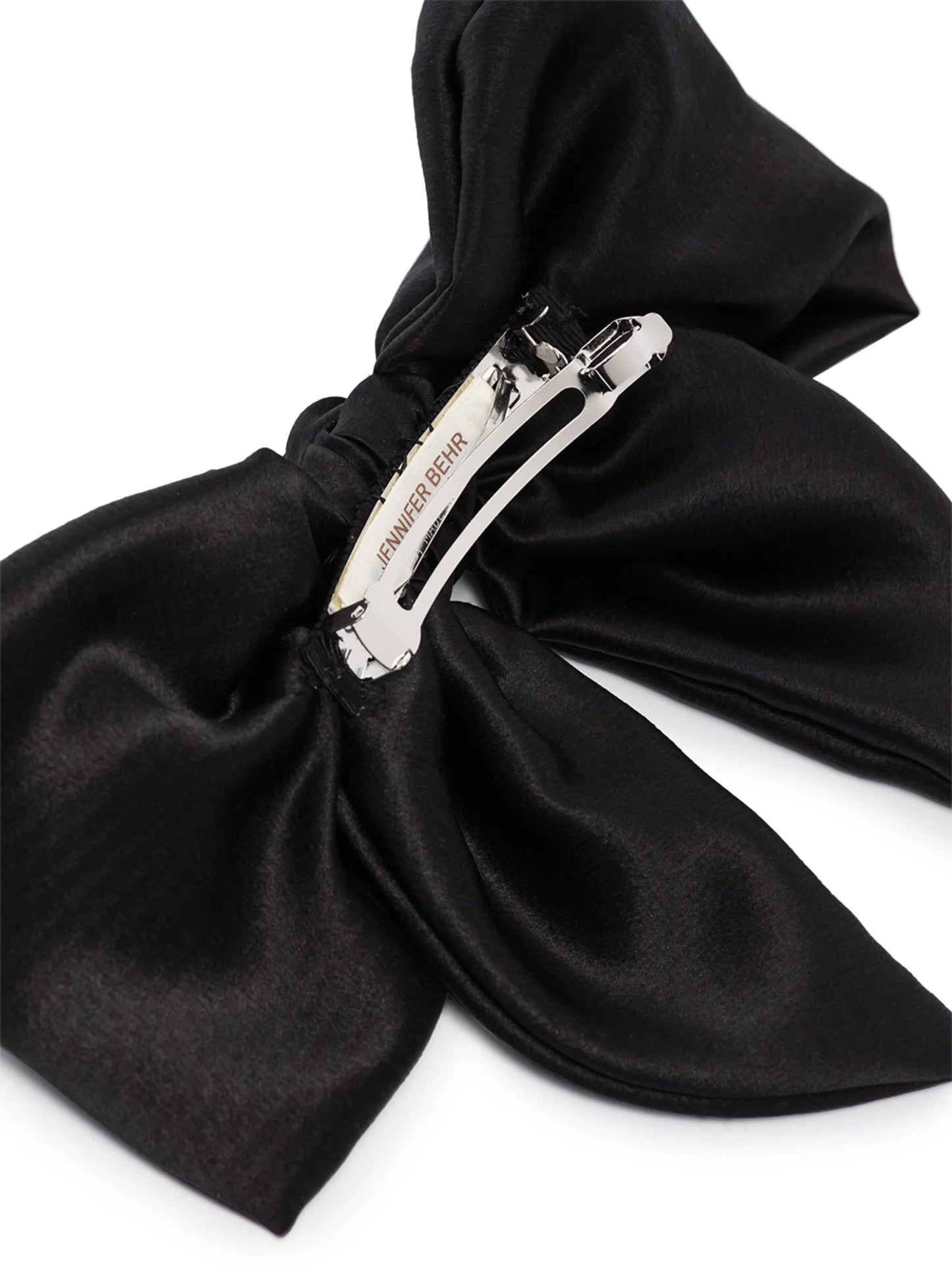 Naples satin bow hair clip