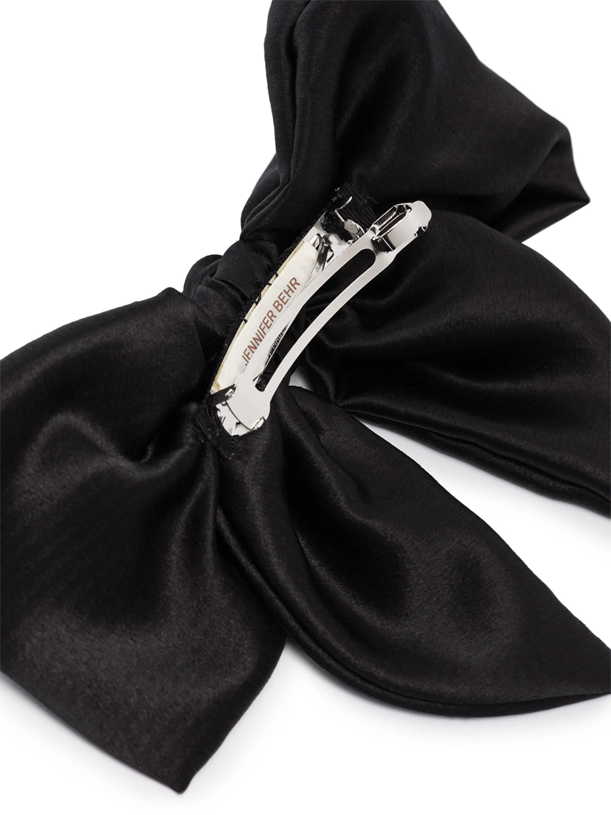 Naples satin bow hair clip