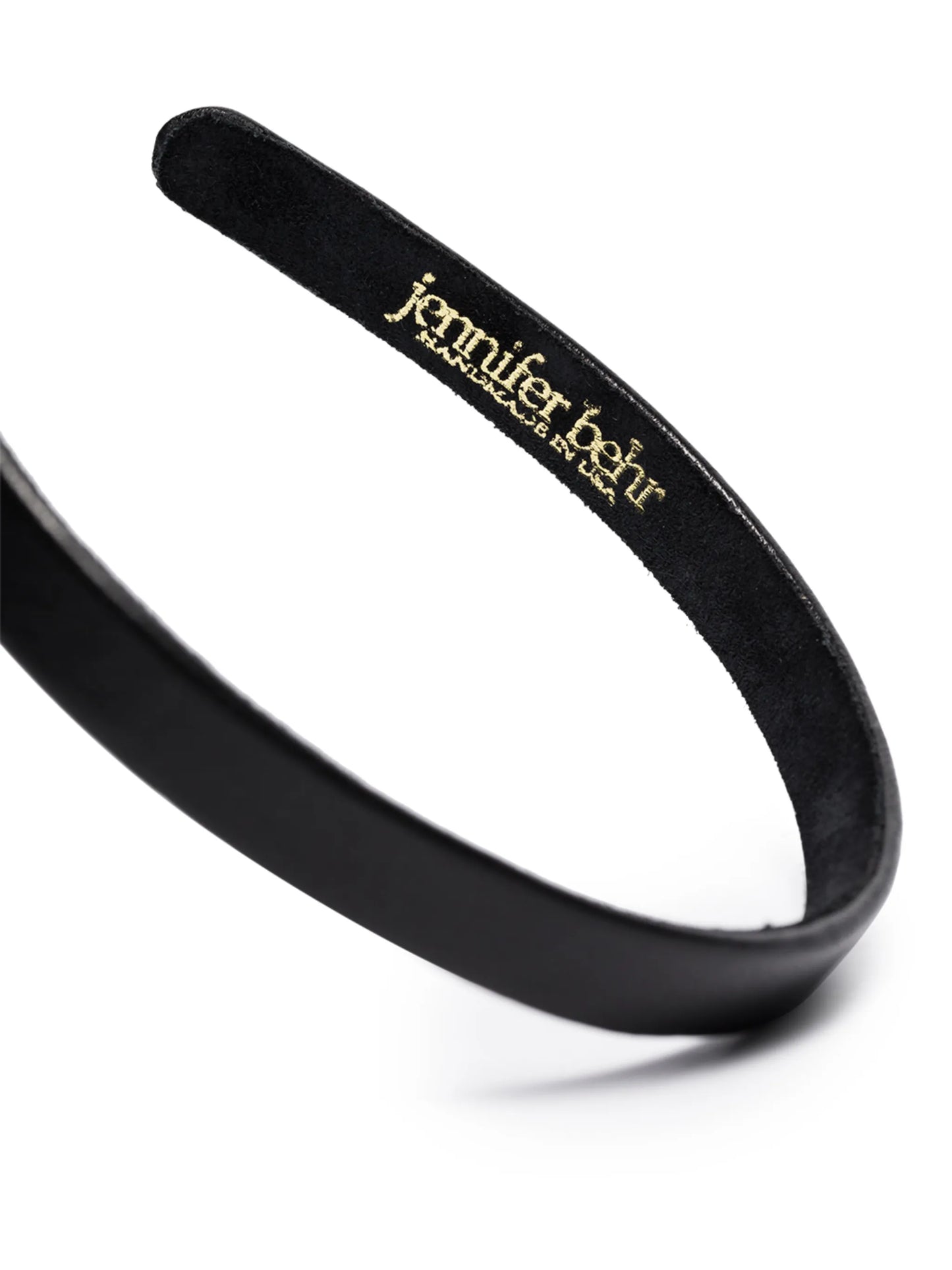 Leon leather headband