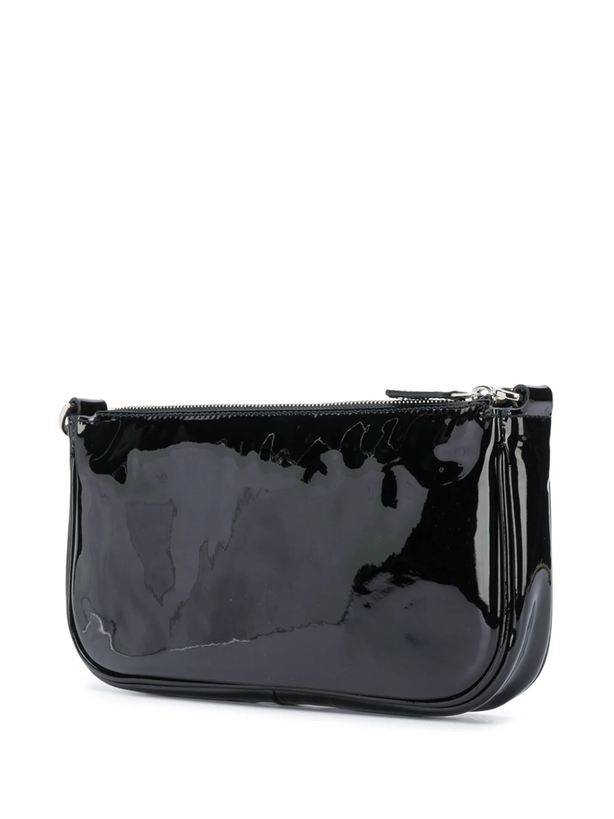 Black Patent Shoulder Bag