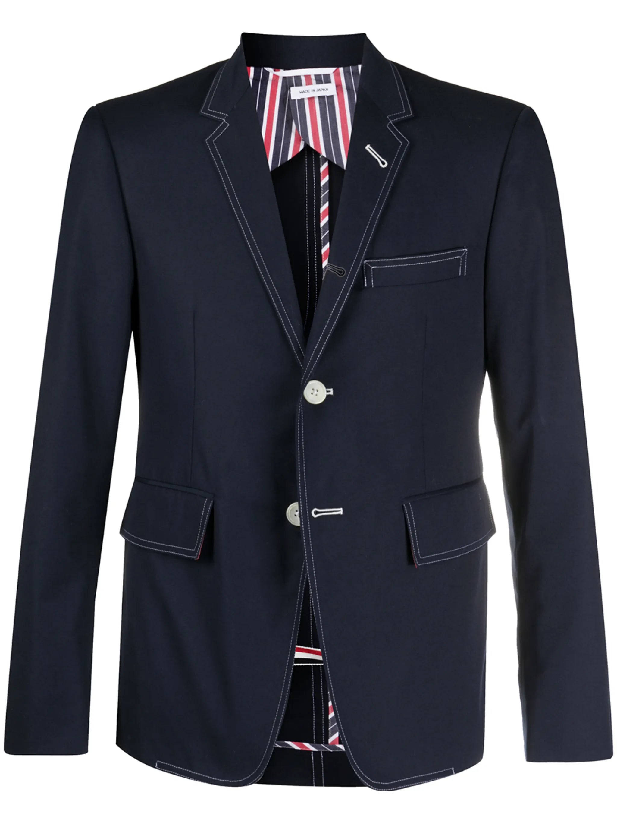 single-breasted blazer