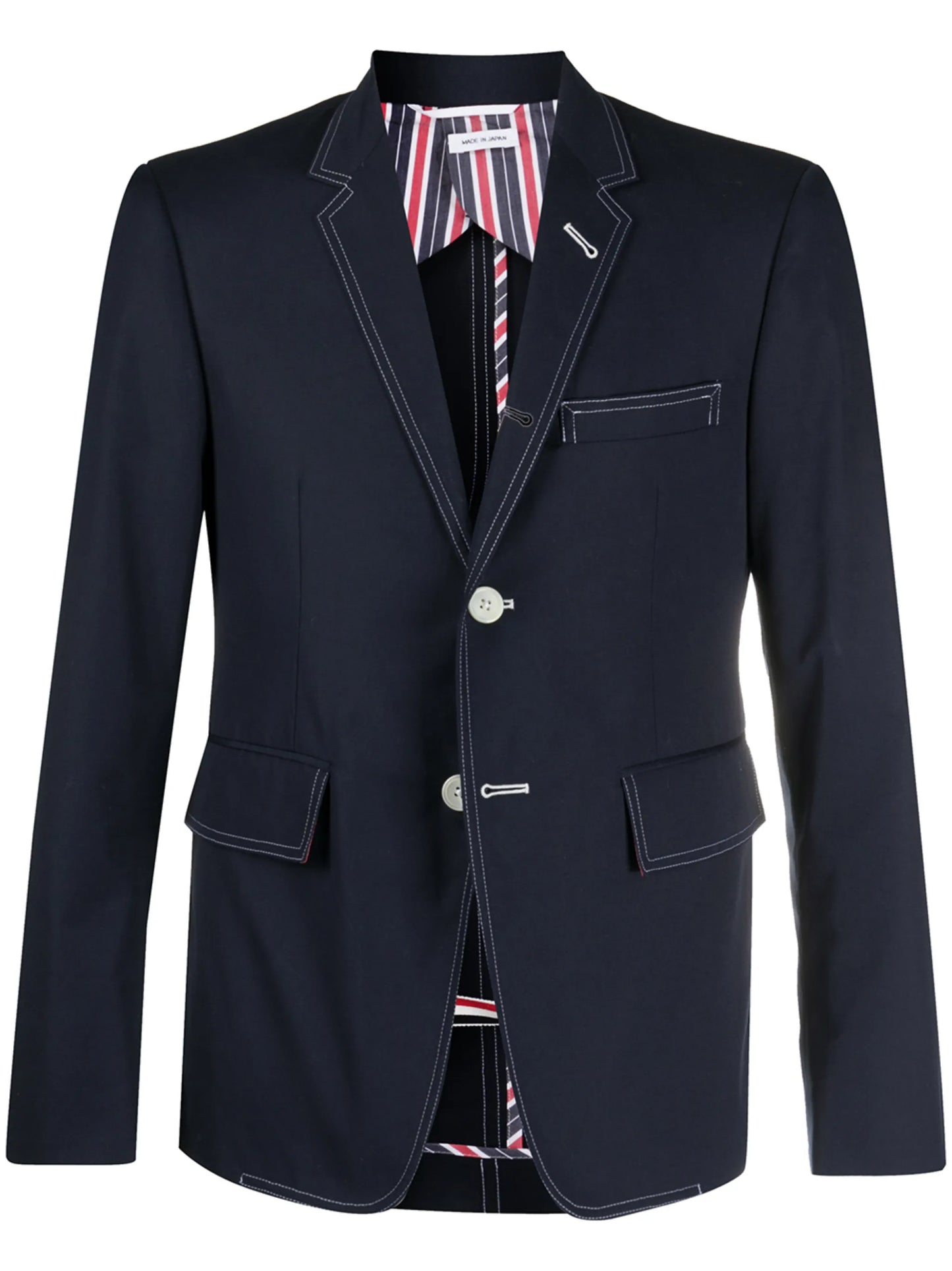 single-breasted blazer