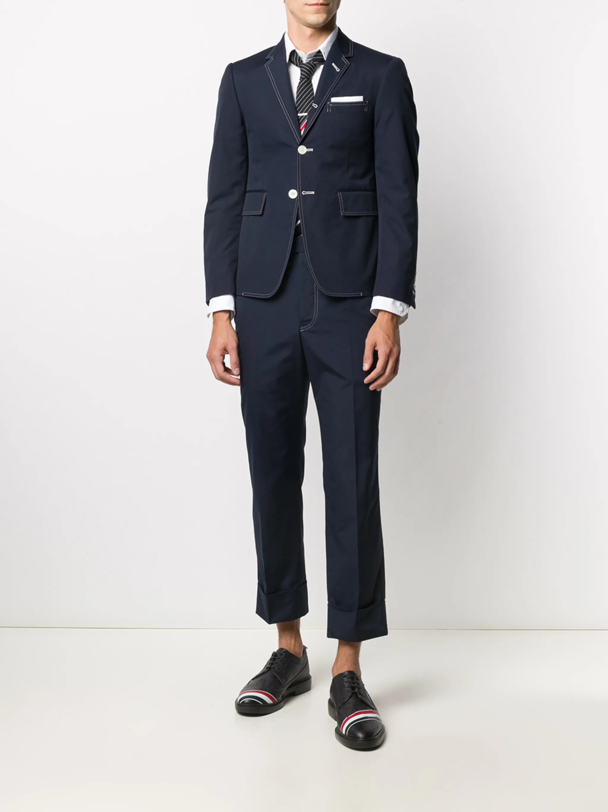 single-breasted blazer