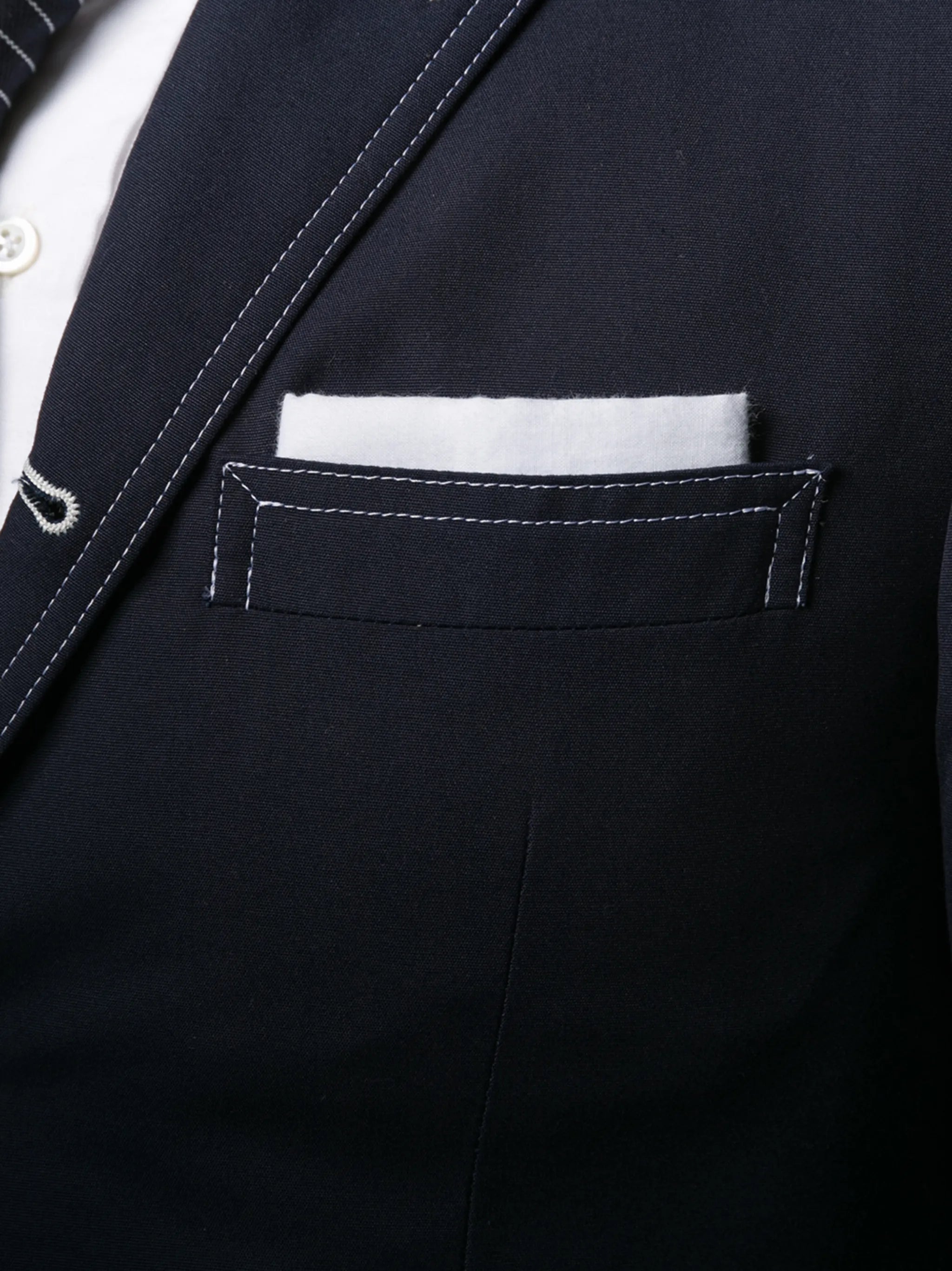 single-breasted blazer