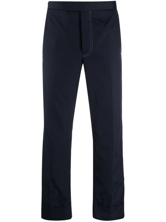 cropped tailored trousers