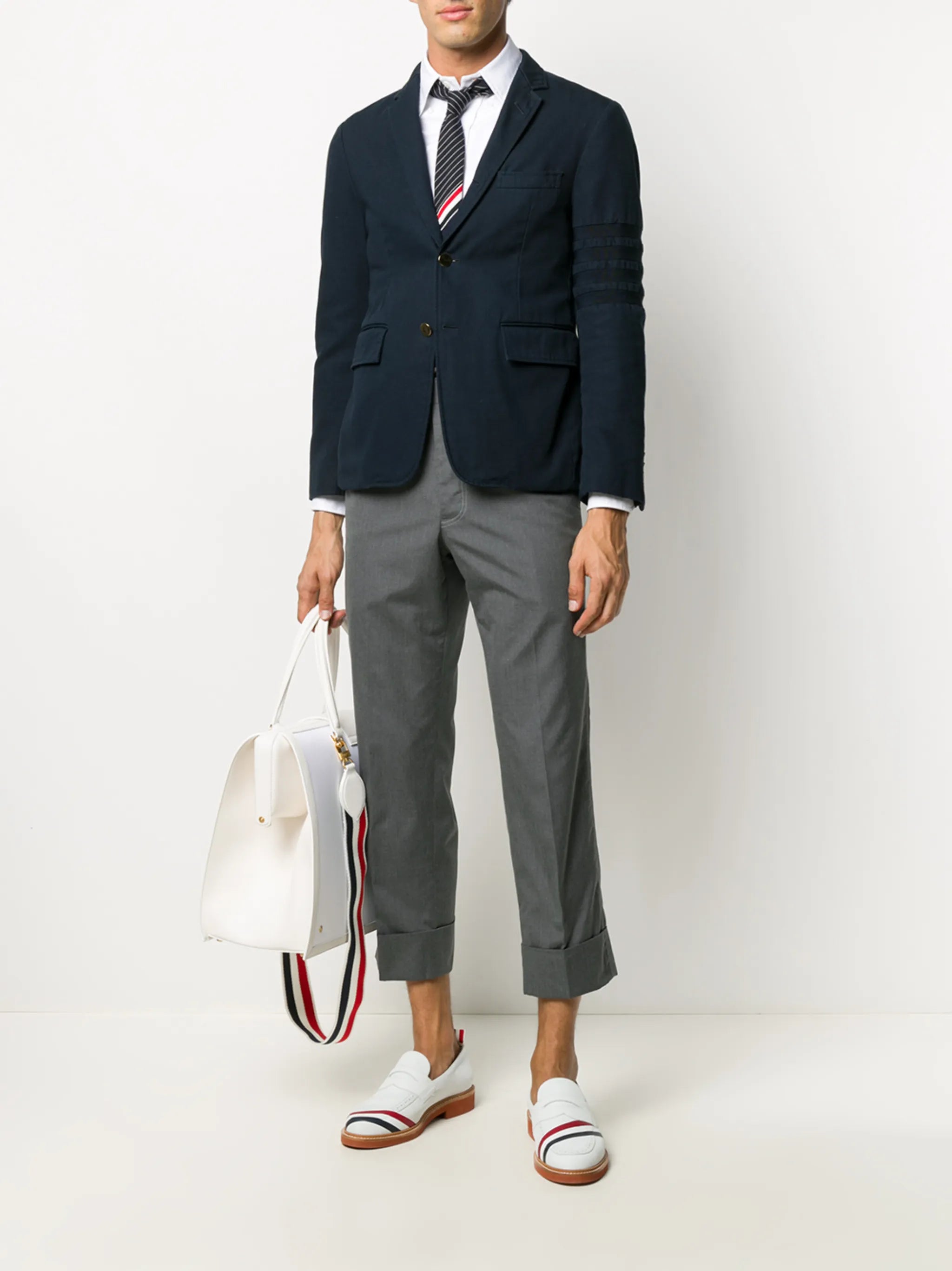 4-Bar stripe shirt