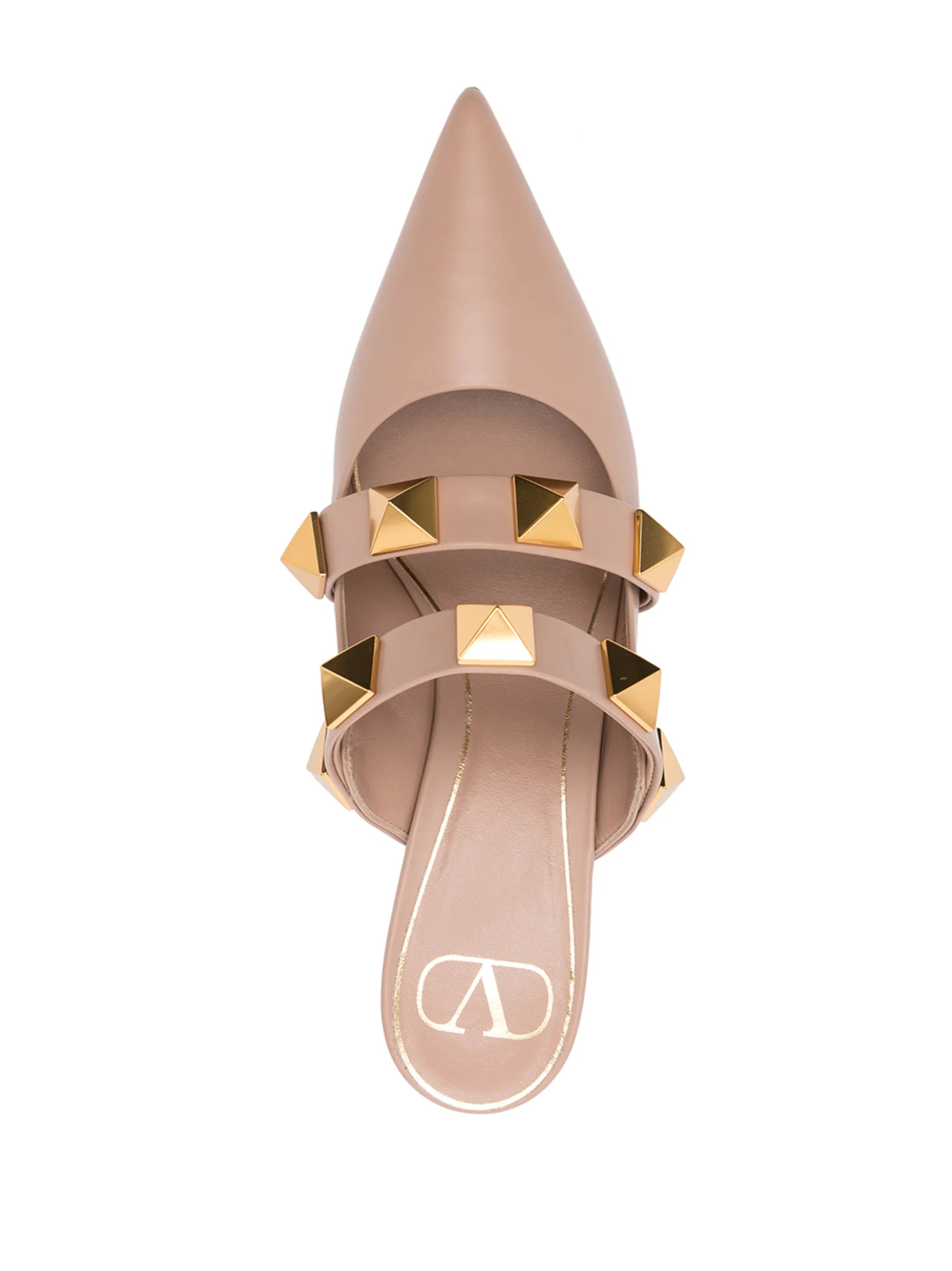 65mm Roman Stud mules