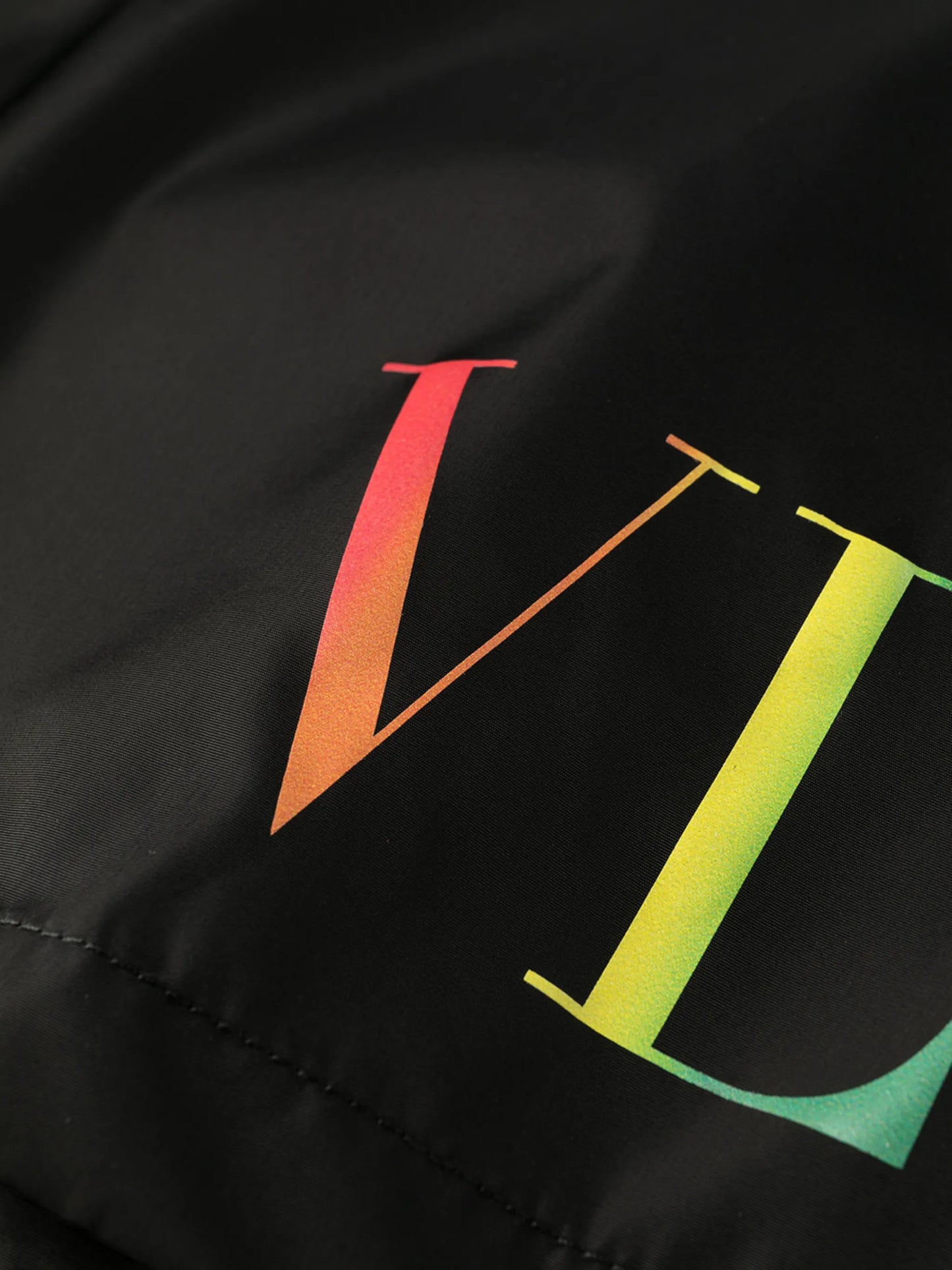 VLTN-print swim shorts