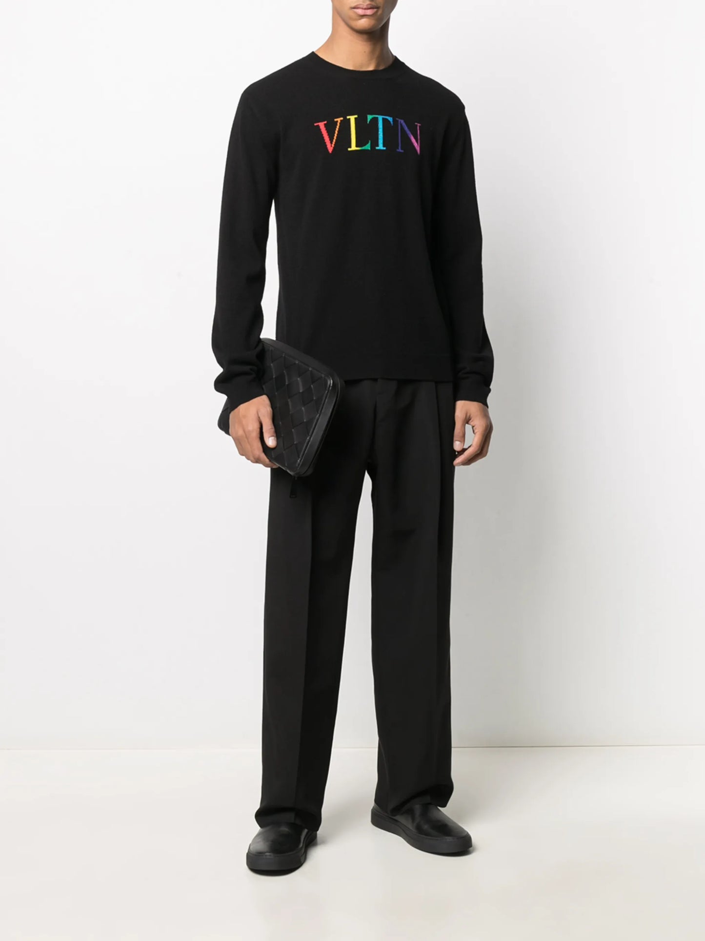 VLTN intarsia  jumper
