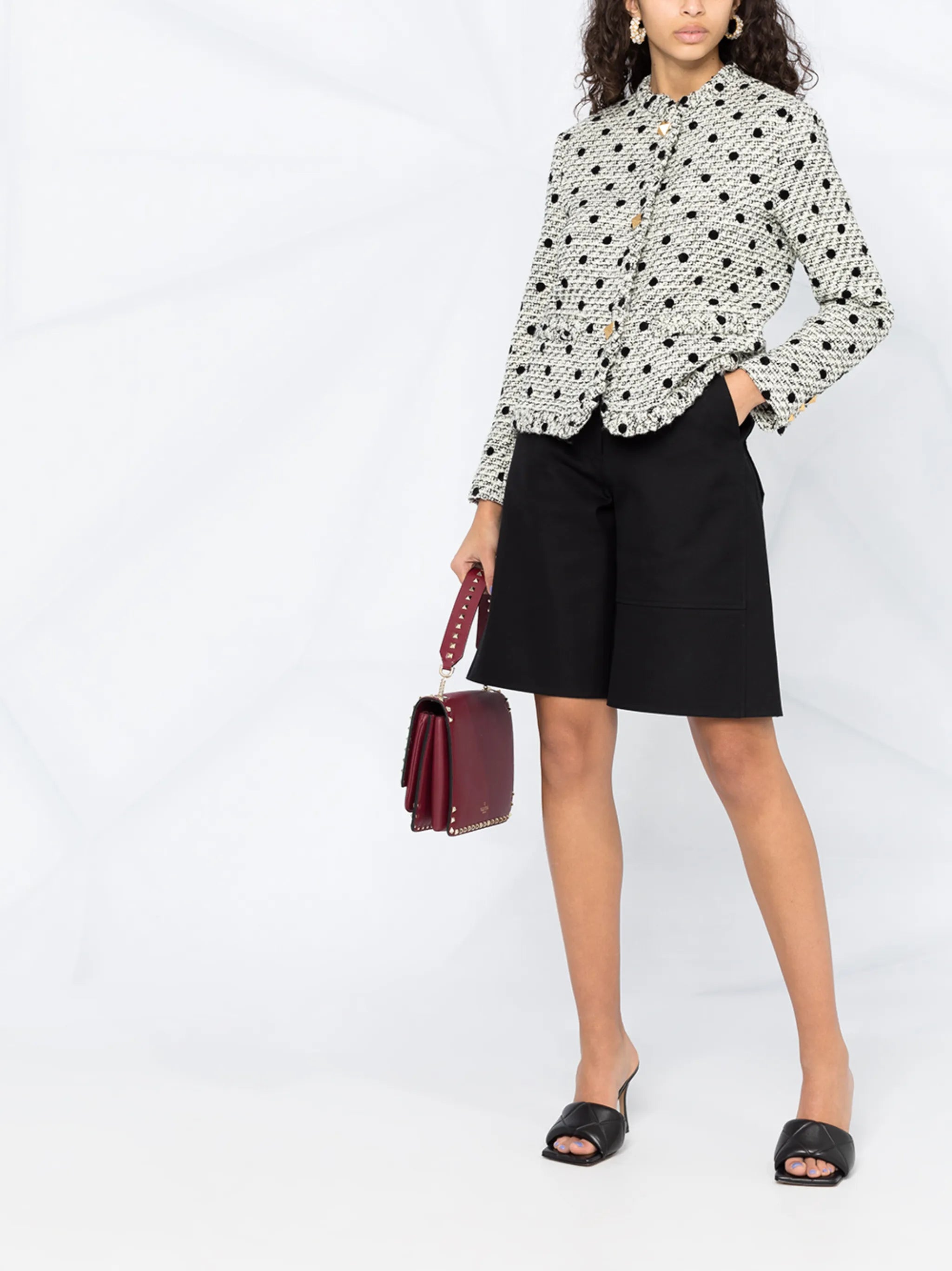 VGOLD tailored Bermuda shorts