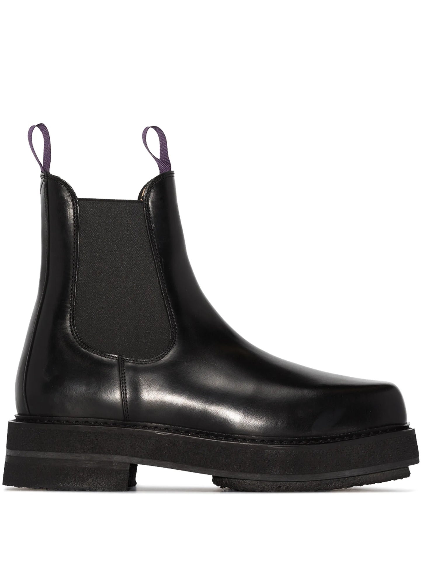 slip-on Chelsea leather boots