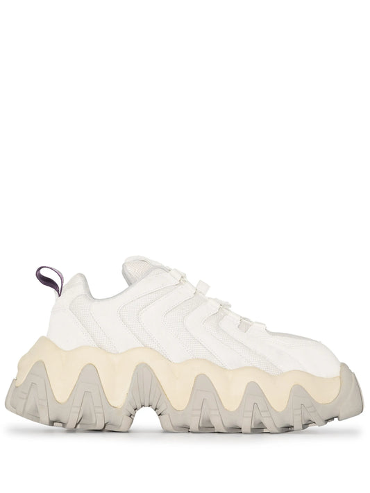 chunky sole low-top sneakers
