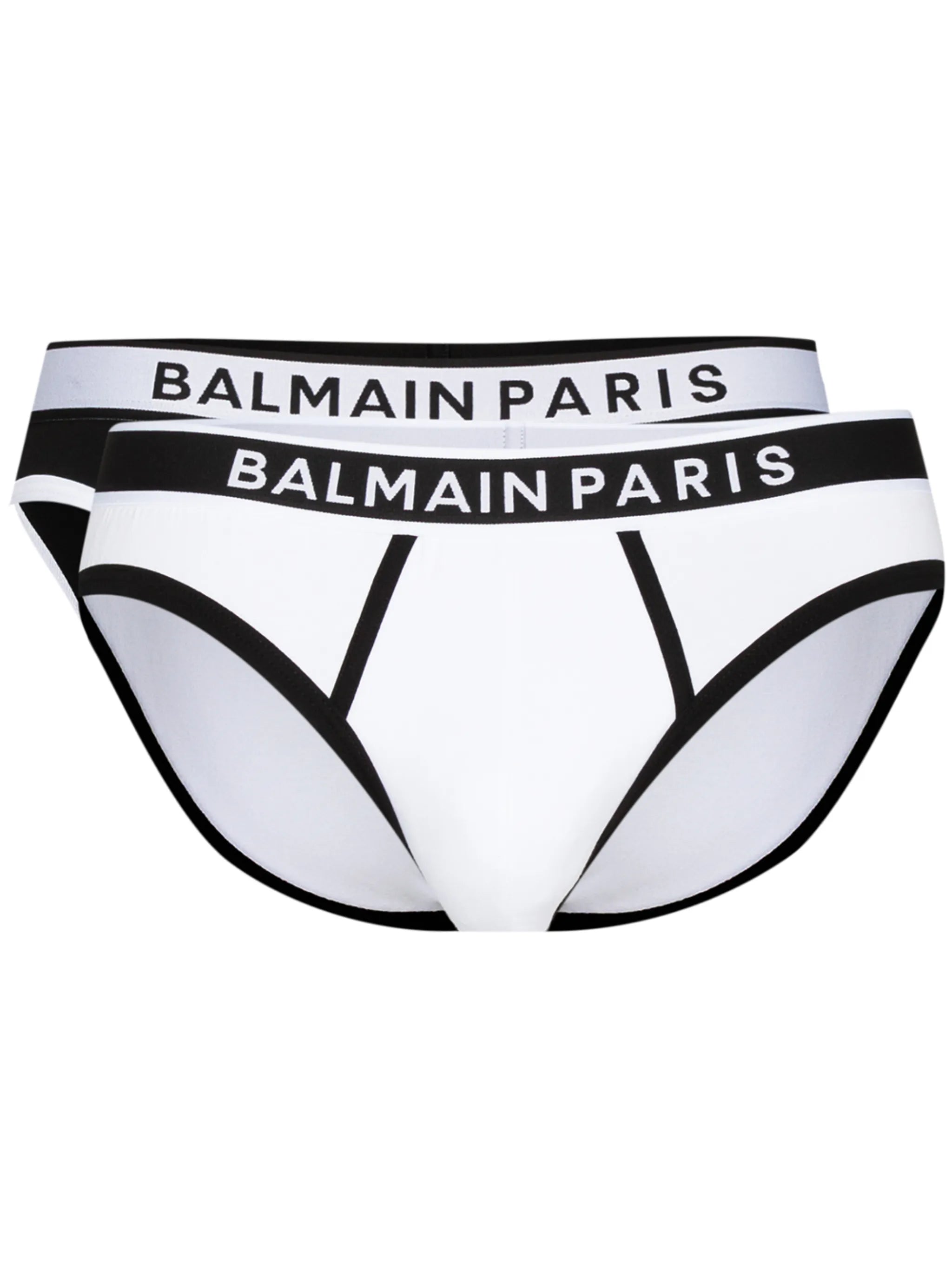 set of 2 logo waistband briefs