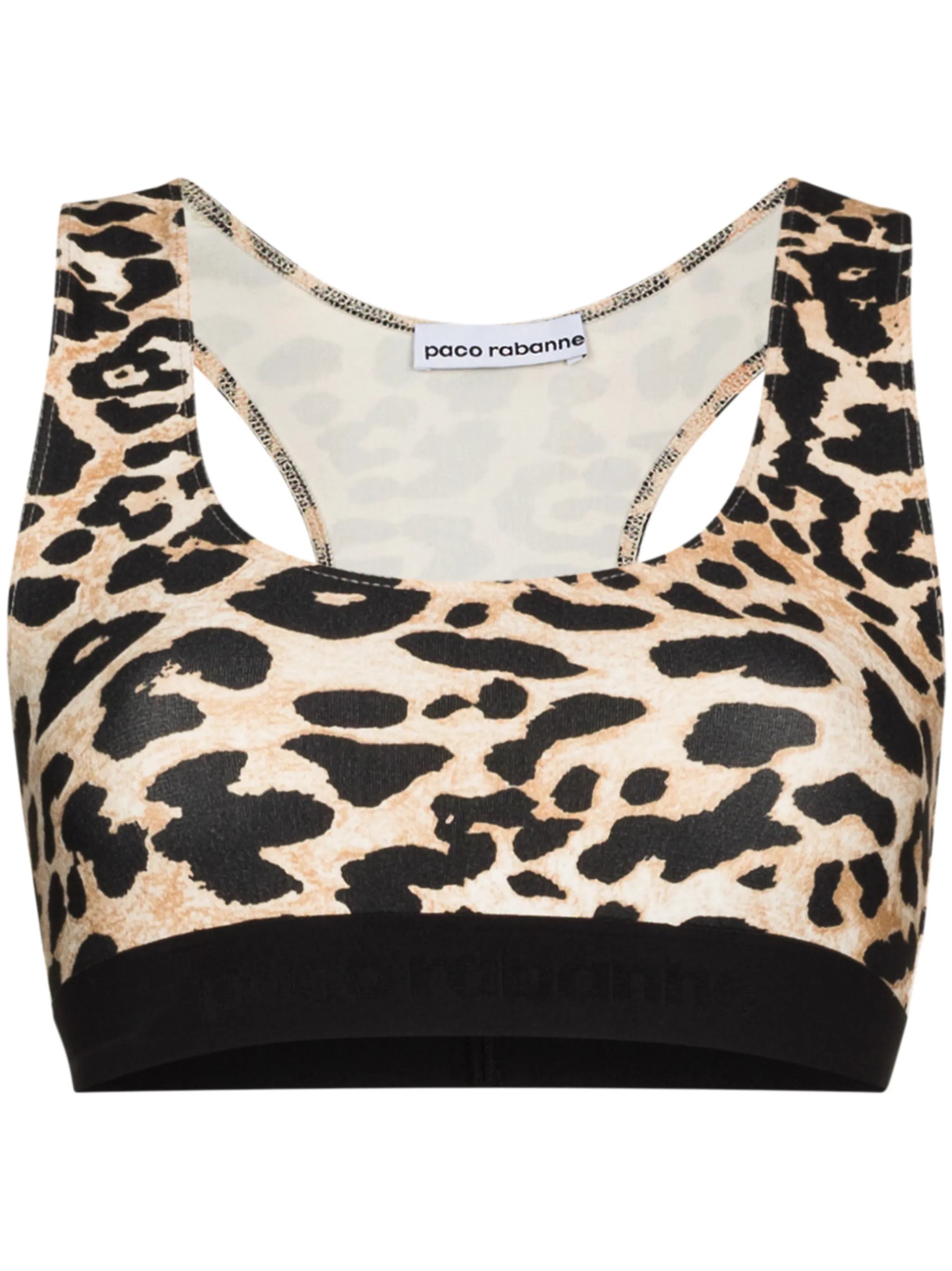 leopard print sports bra