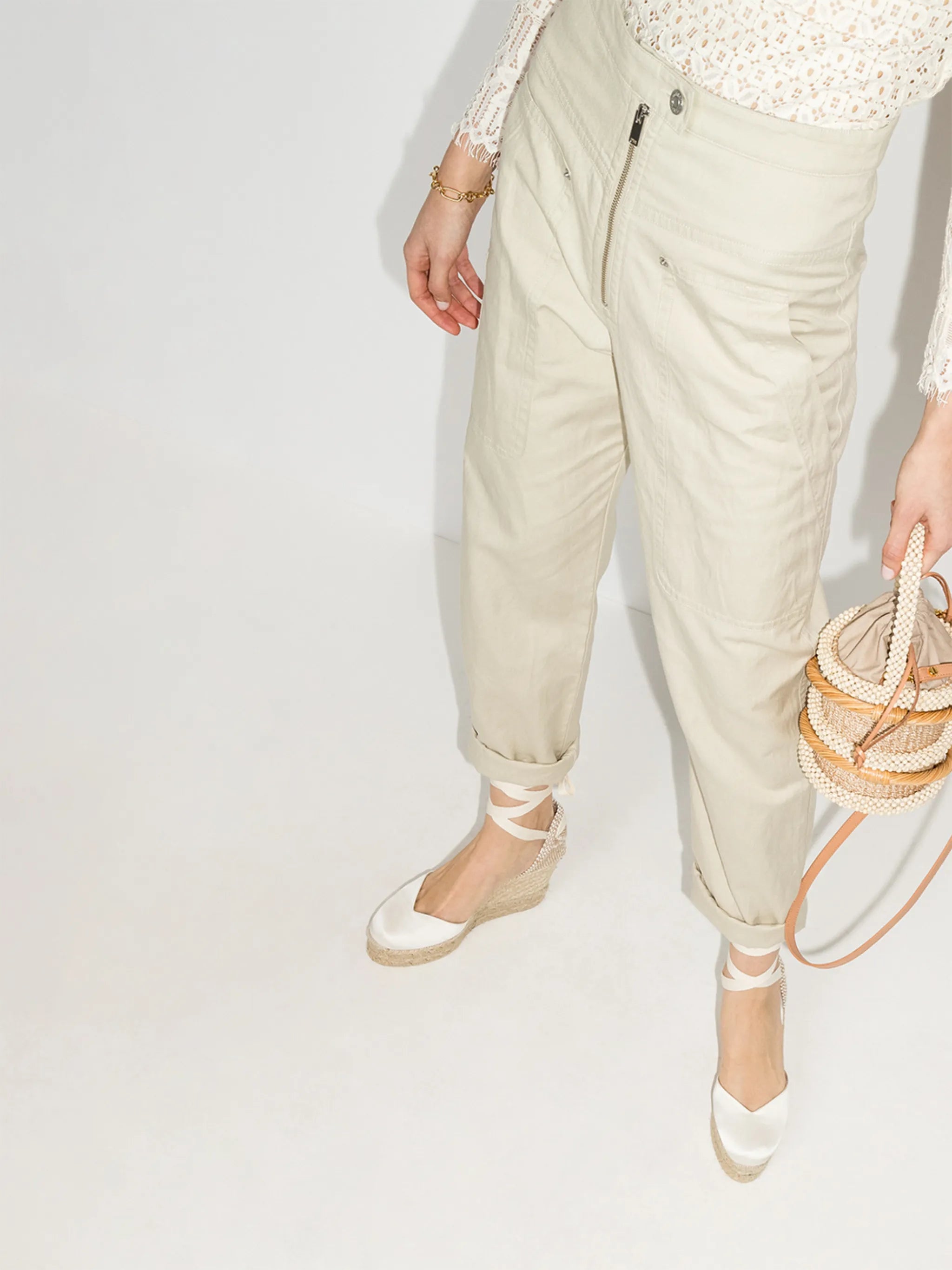 Chiara 80mm wedged sandals