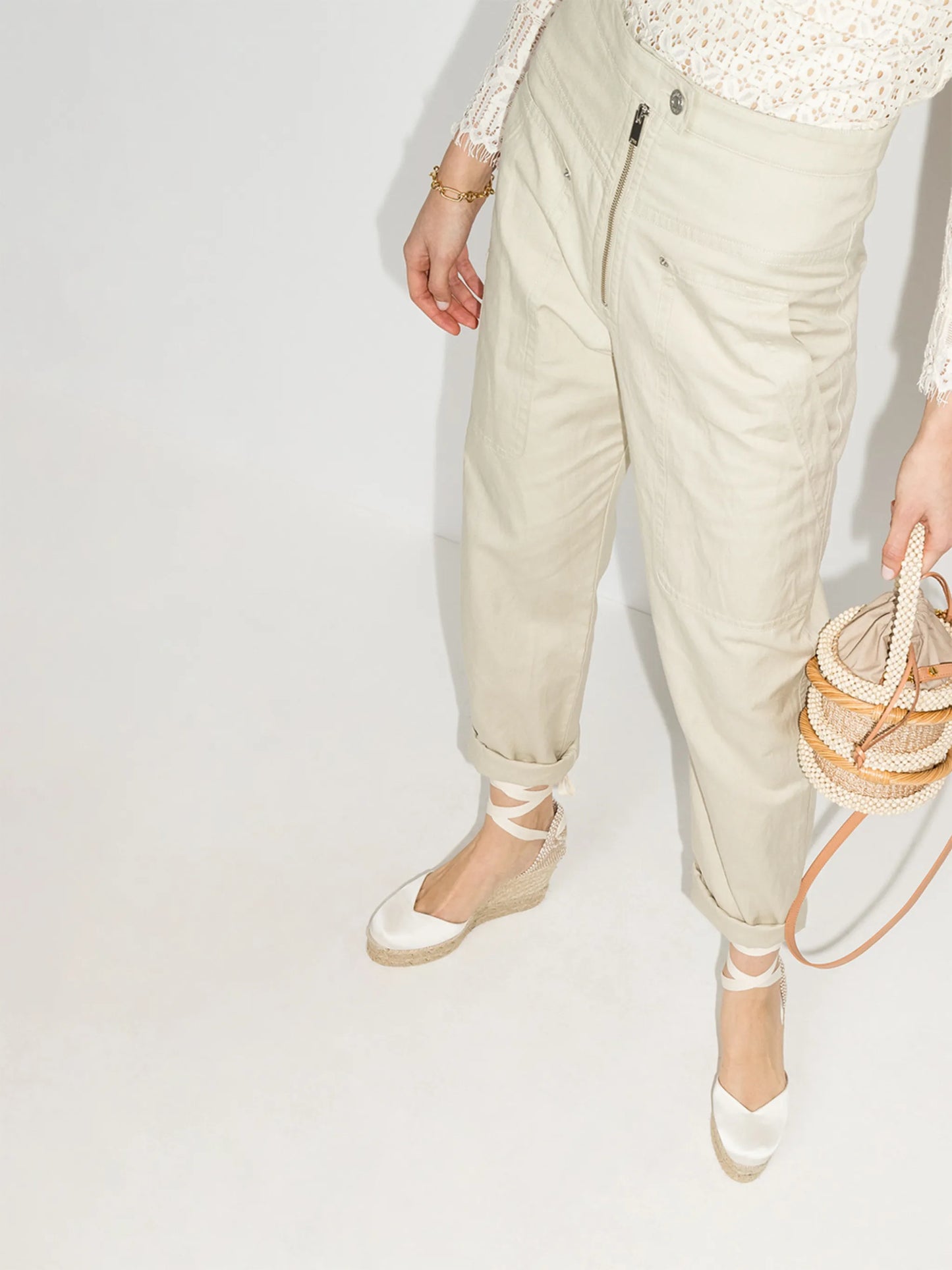 Chiara 80mm wedged sandals