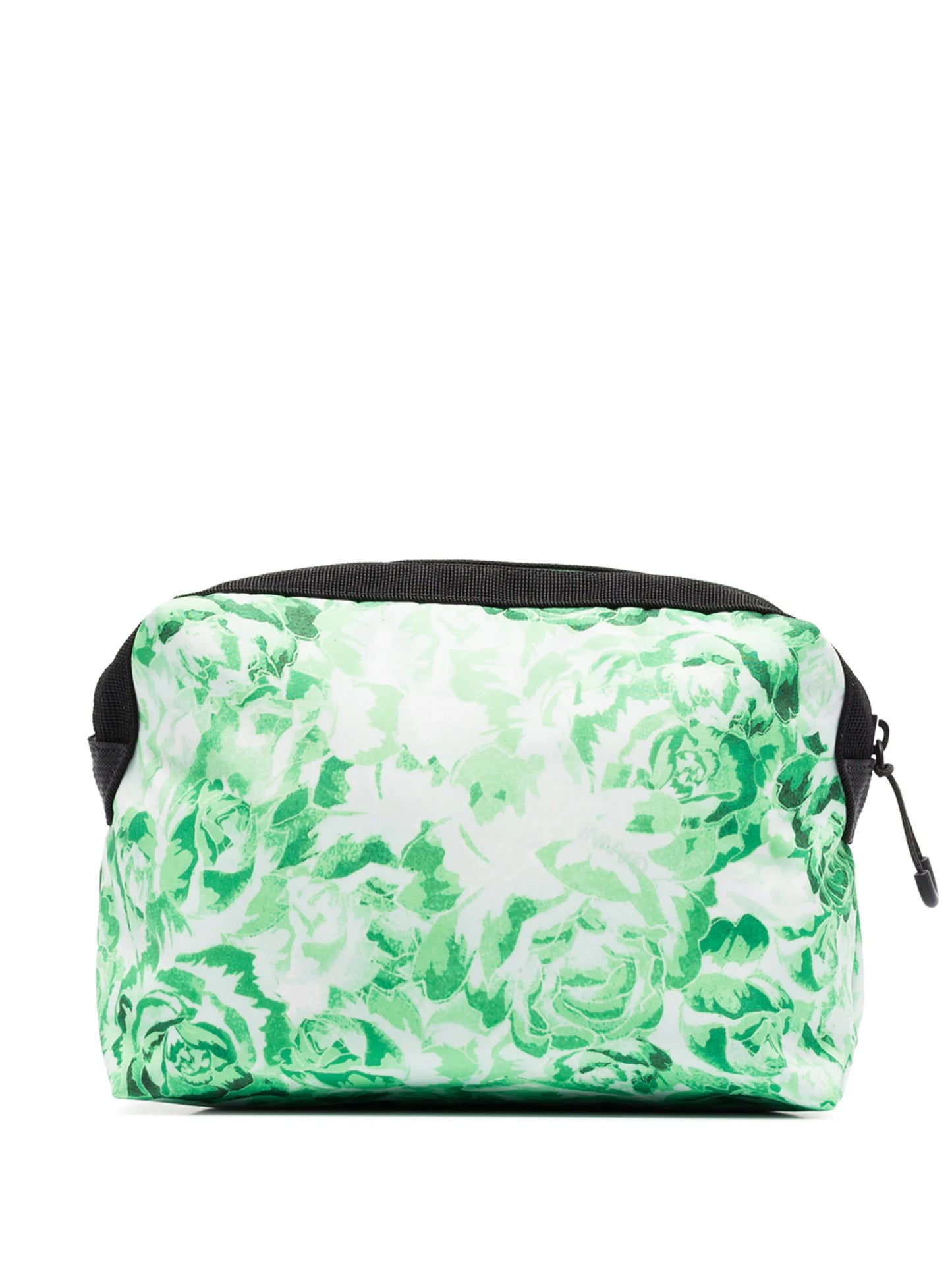 floral embroidered logo vanity case