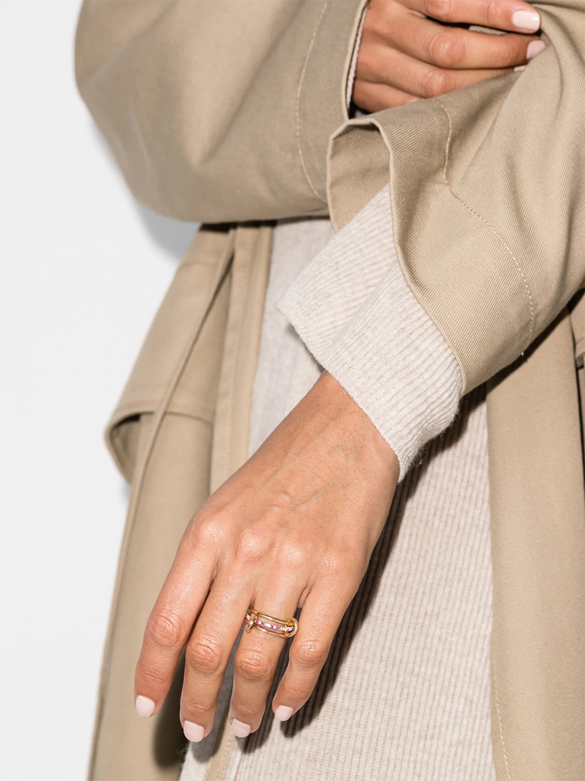 embellished stackable ring