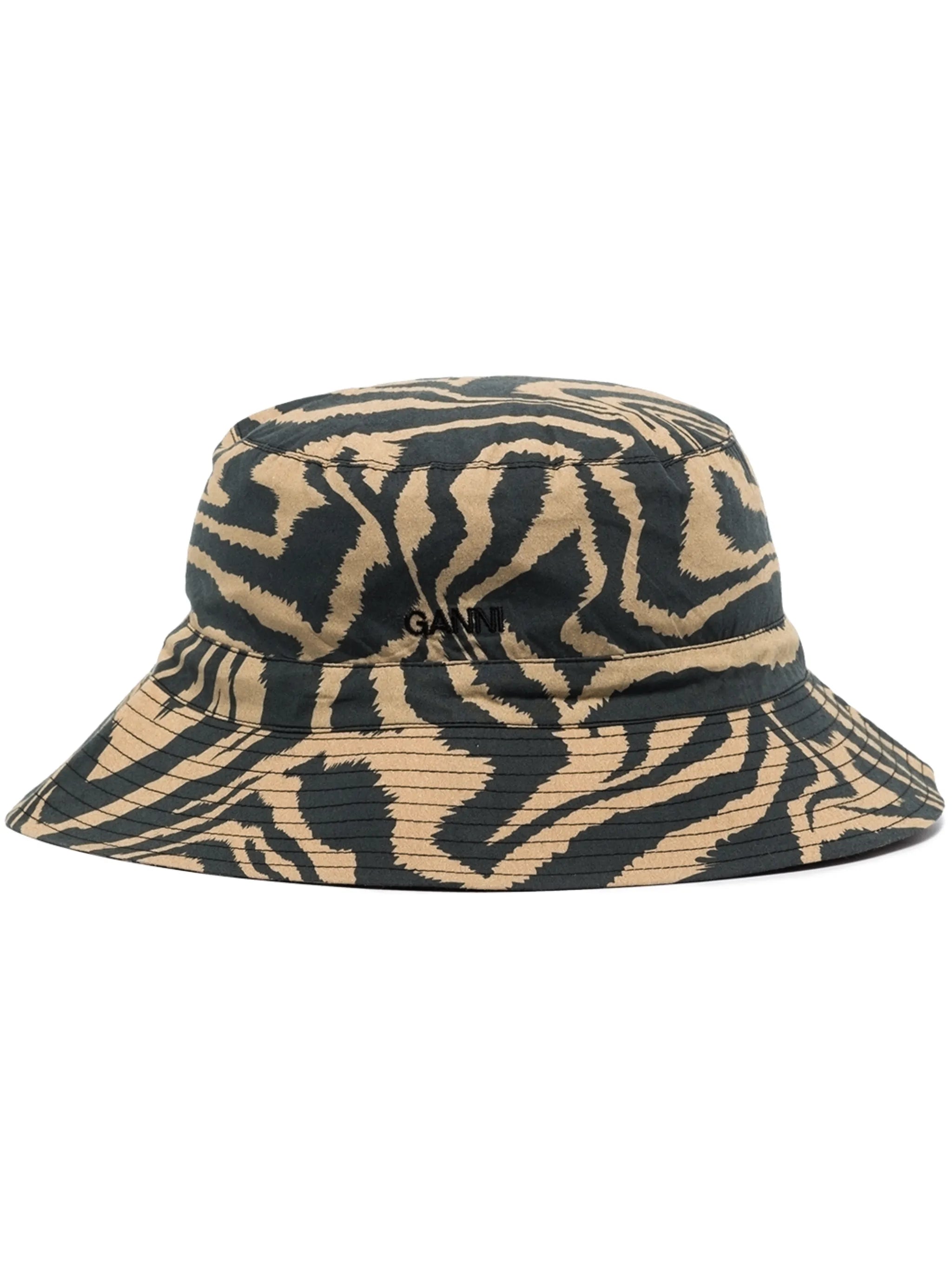 tiger print bucket hat