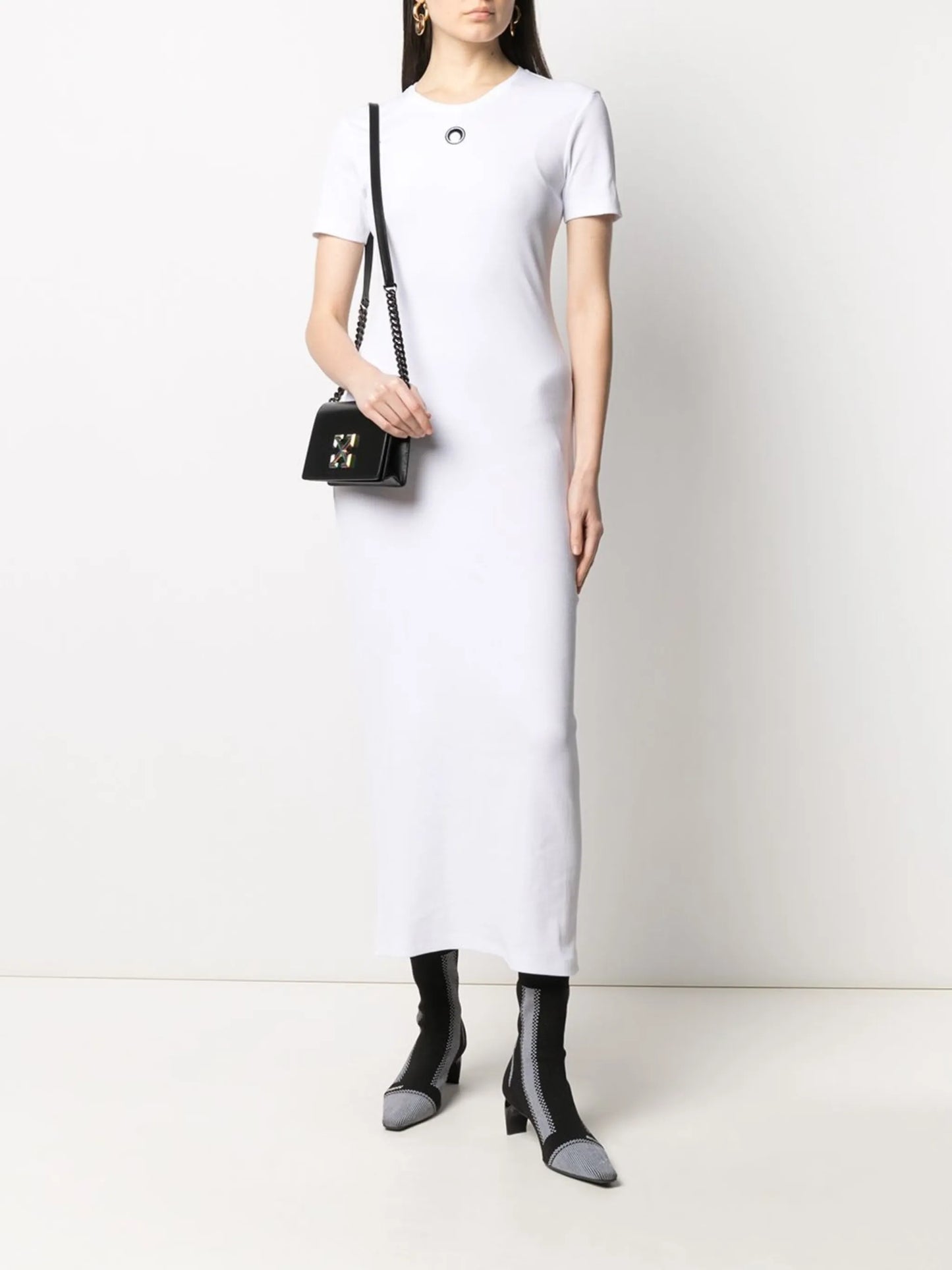Cocoon T-shirt maxi dress