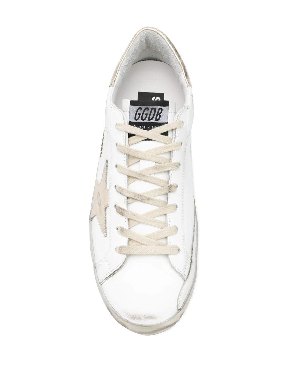 Super-Star sneakers with sparkle foxing and lettering
