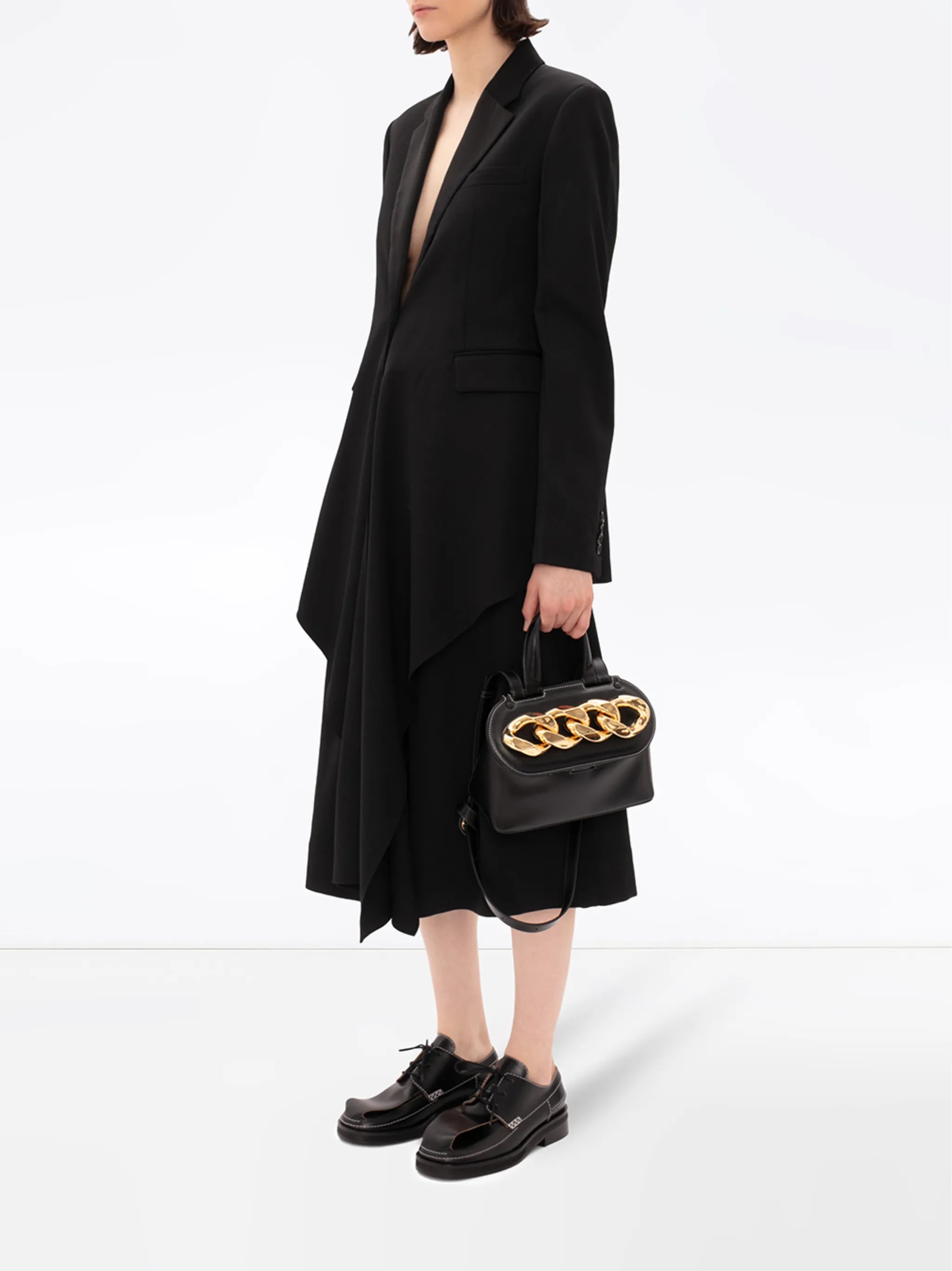 small Chain Lid crossbody bag