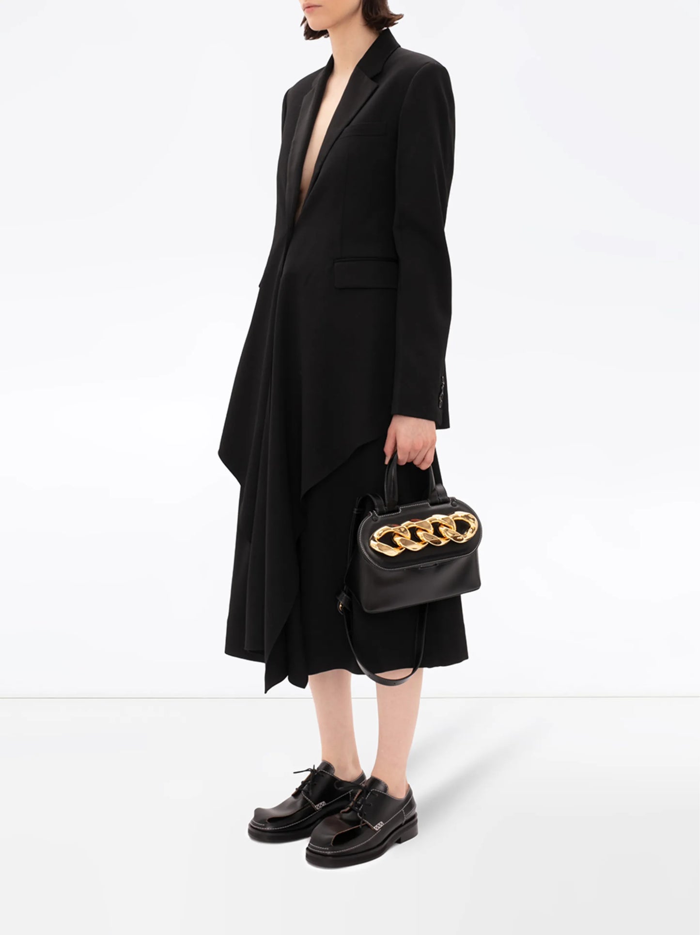 small Chain Lid crossbody bag