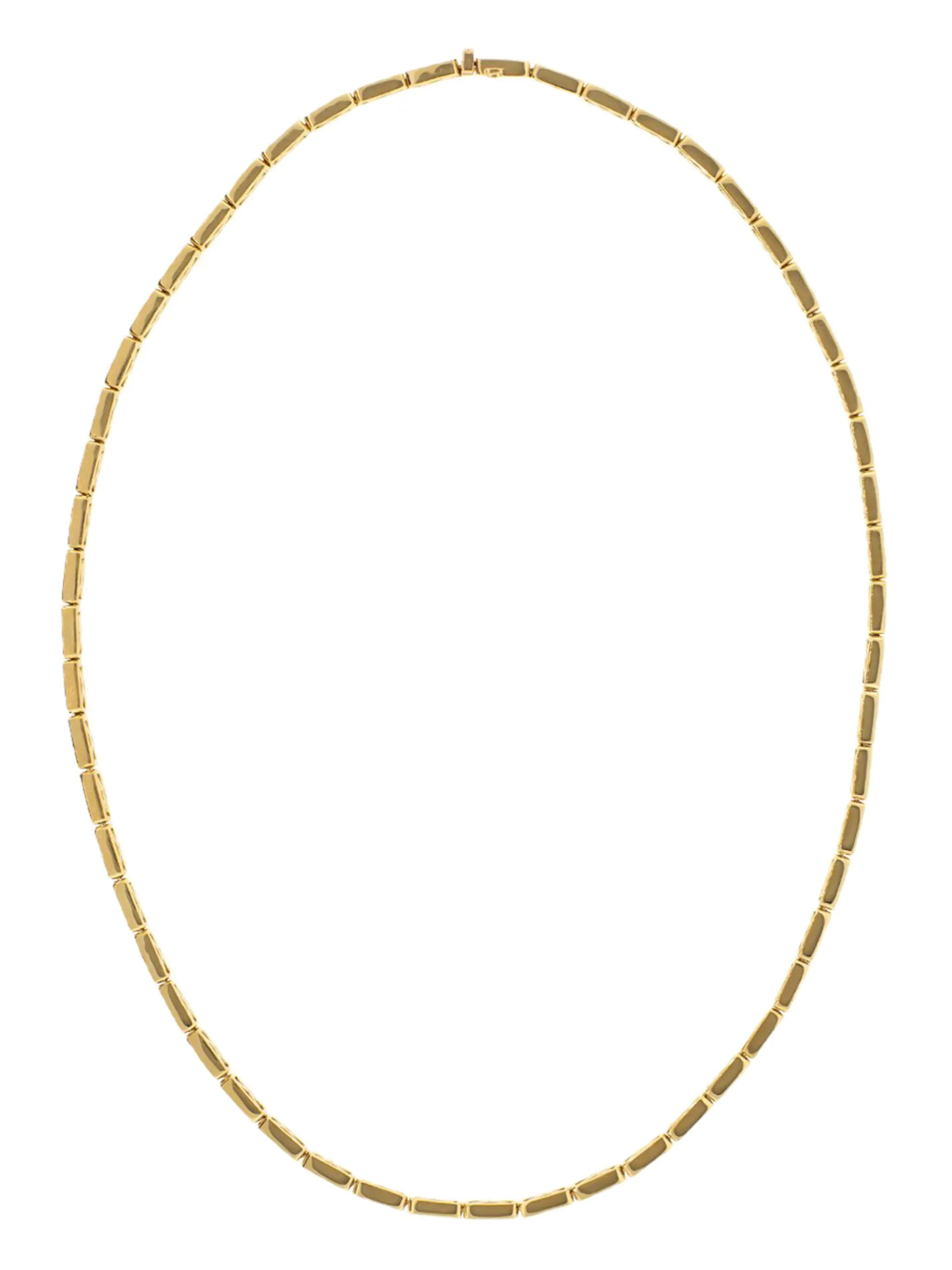 18kt yellow gold Bunny necklace