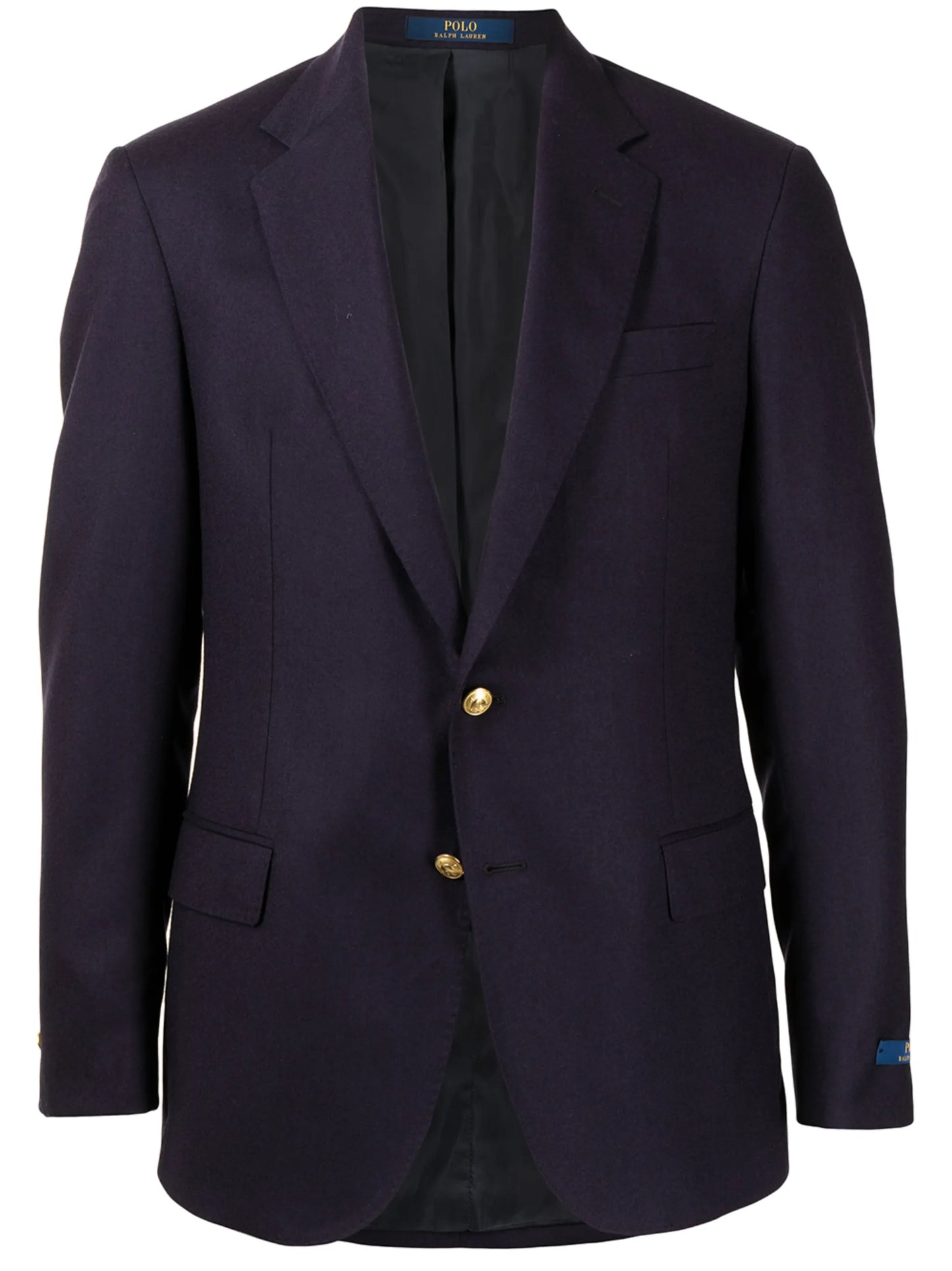 single-breasted wool blazer