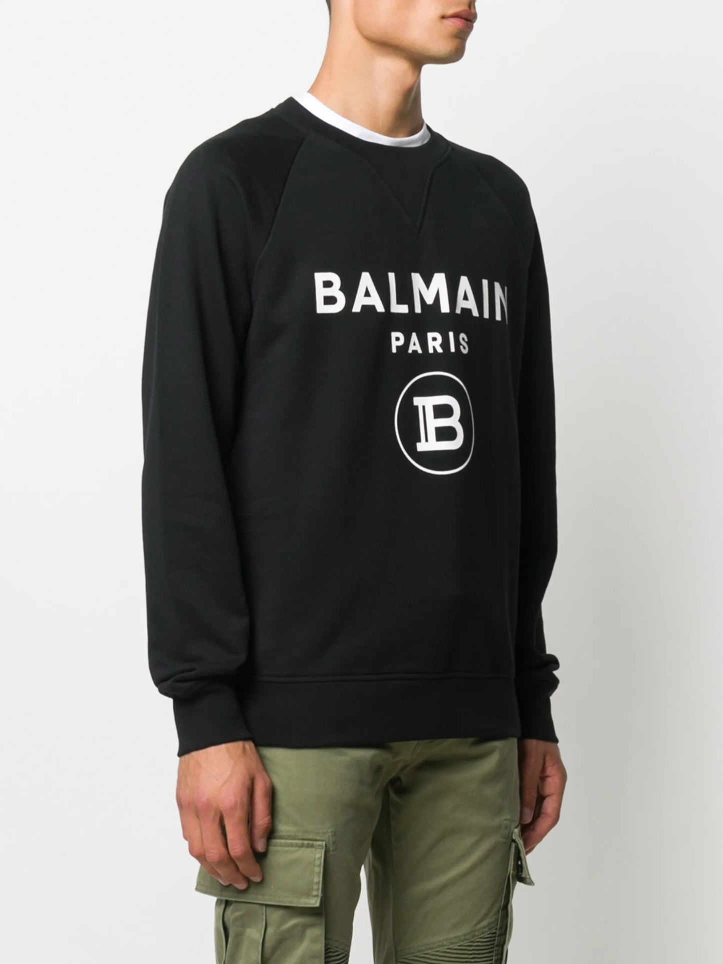 logo print sweatshirt