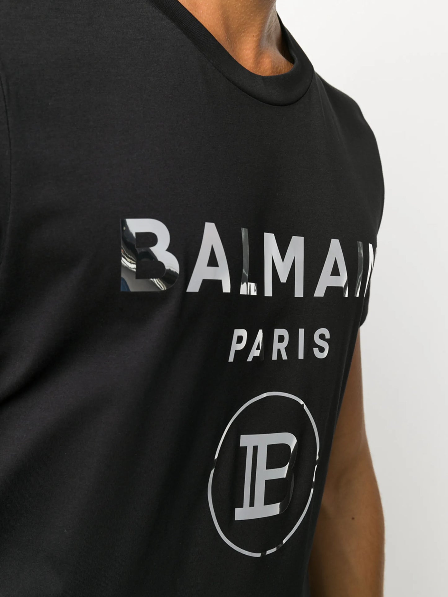 logo print cotton T-shirt