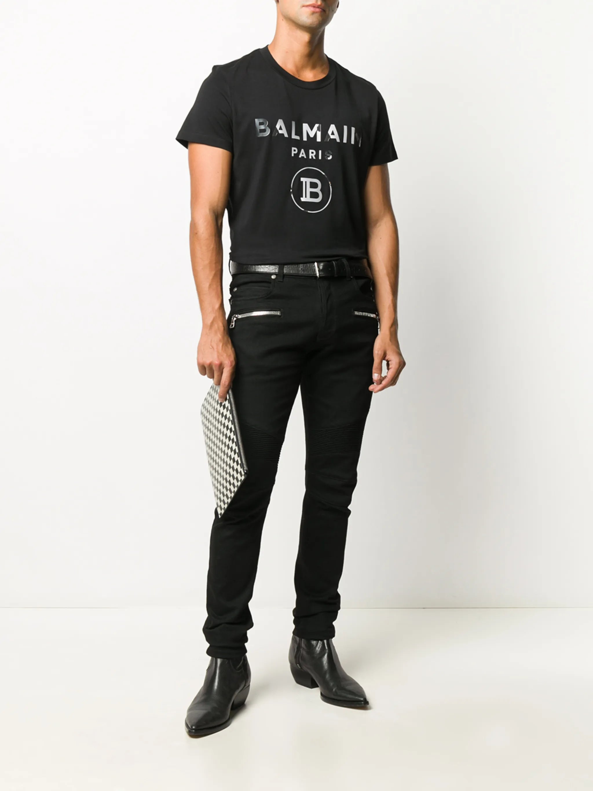logo print cotton T-shirt