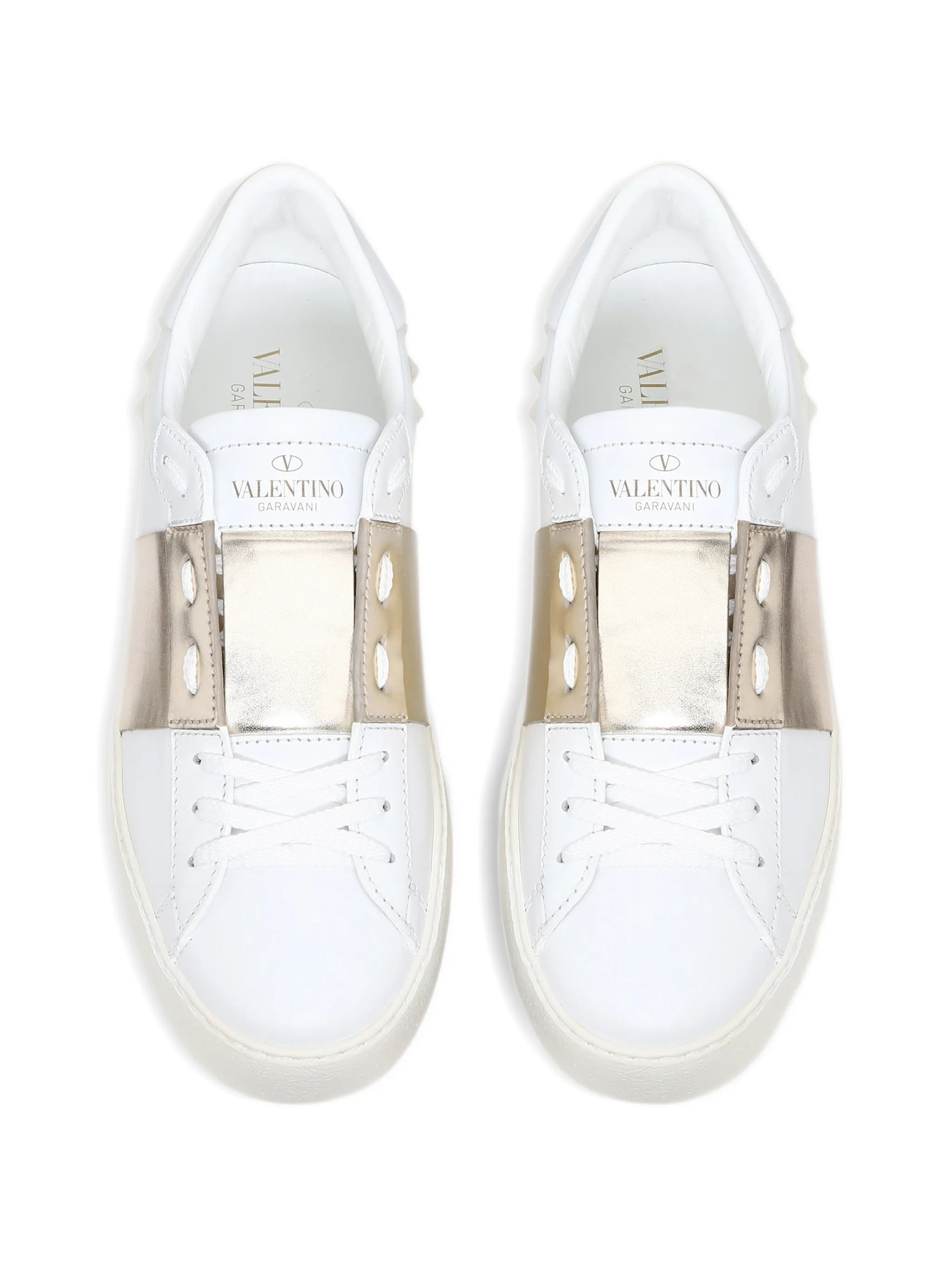 calfskin open sneakers
