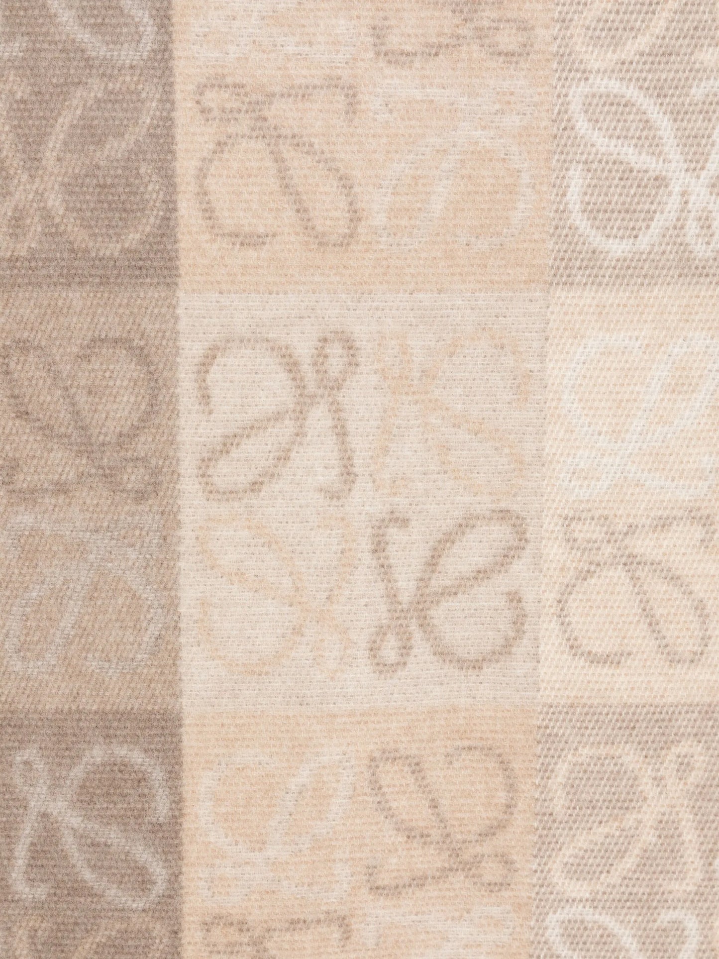 Anagram-jacquard scarf