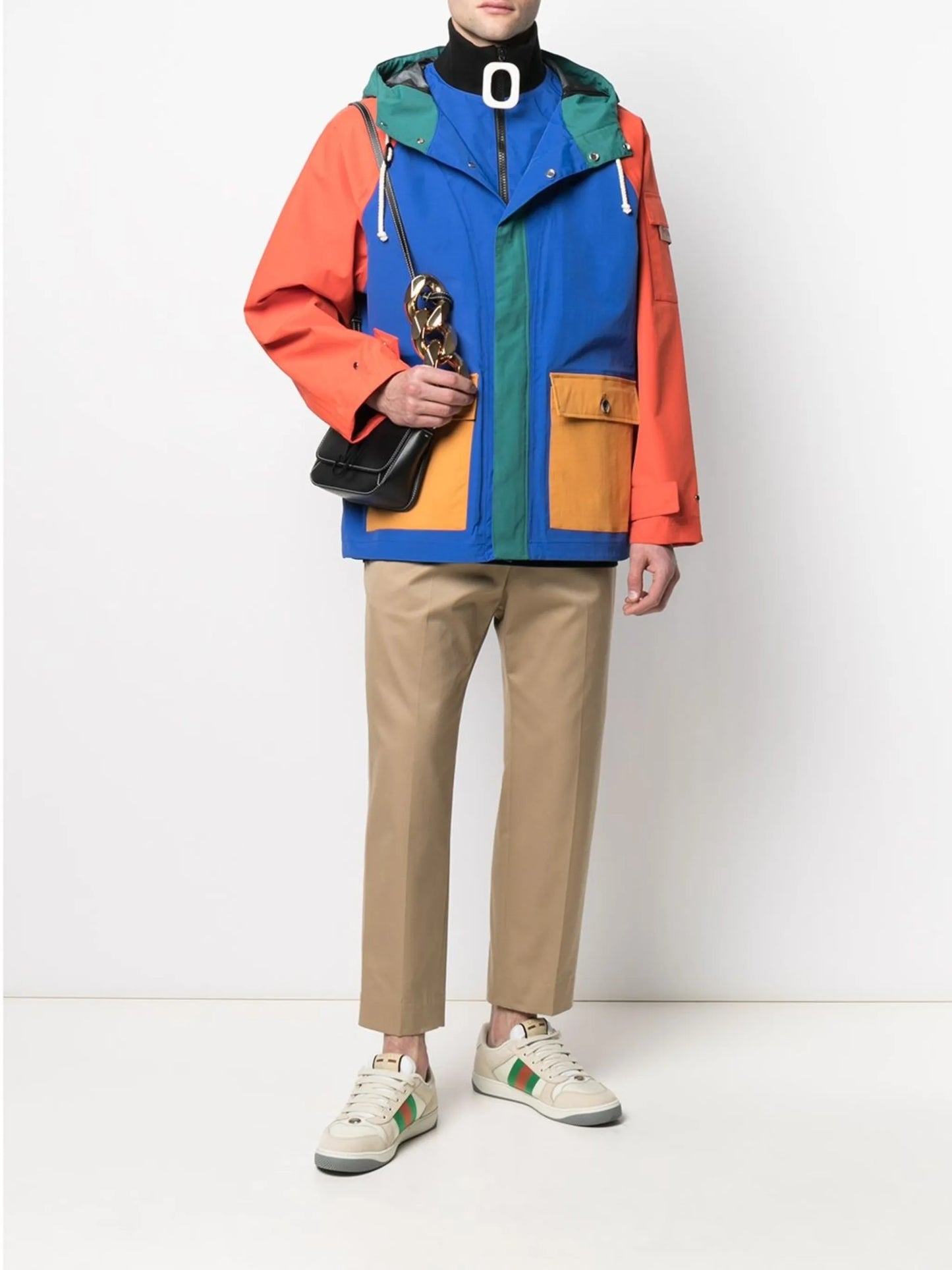 multi-panel design jacket