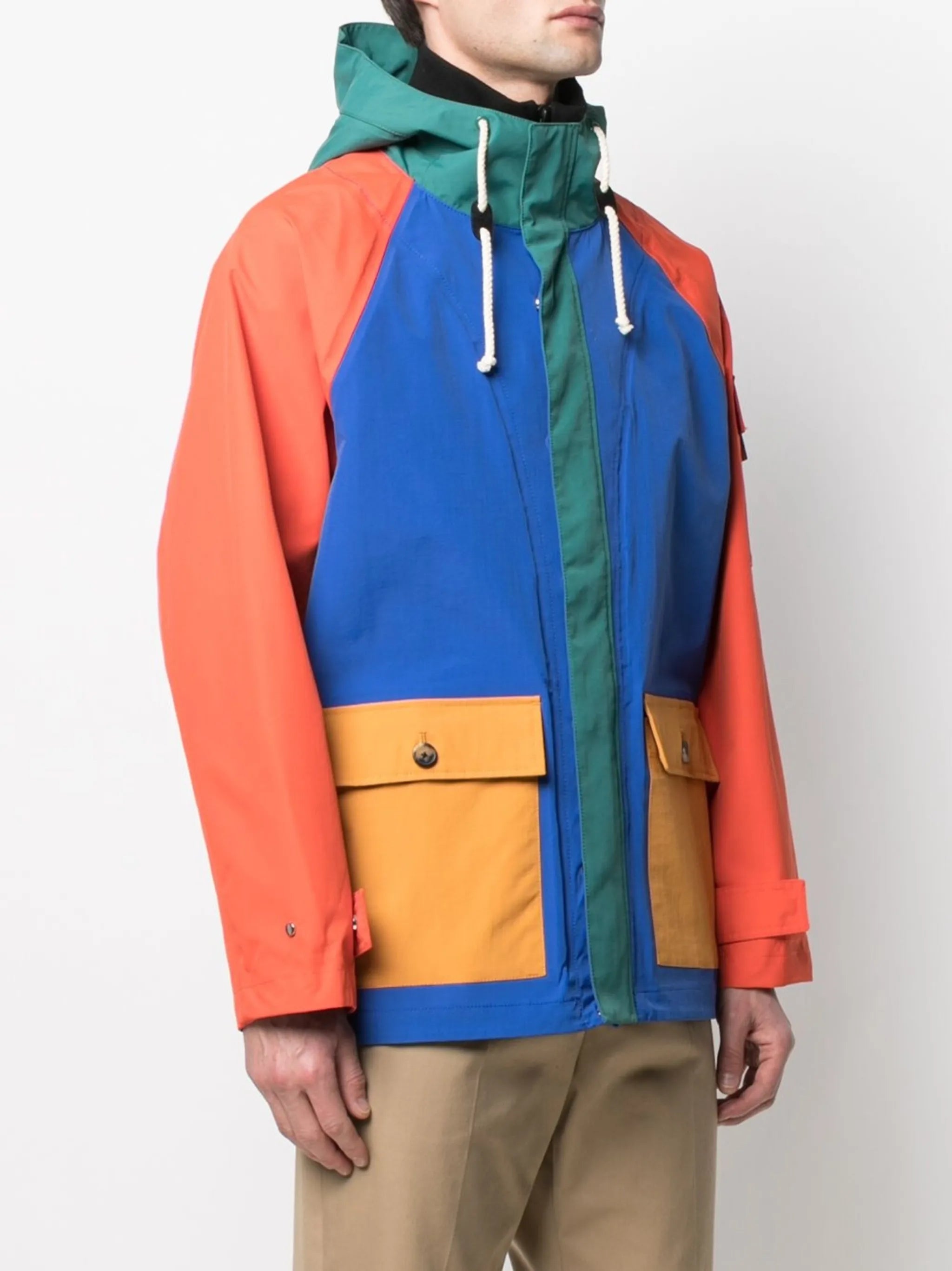 multi-panel design jacket