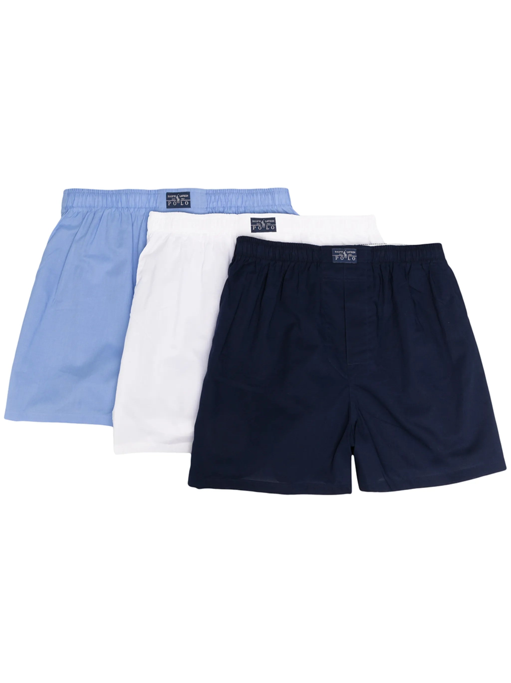 logo patch cotton boxers (pack of 3)