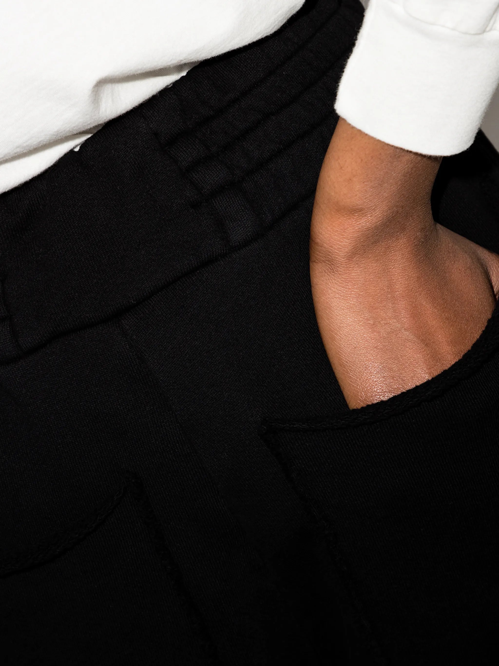 Yacht cotton track shorts