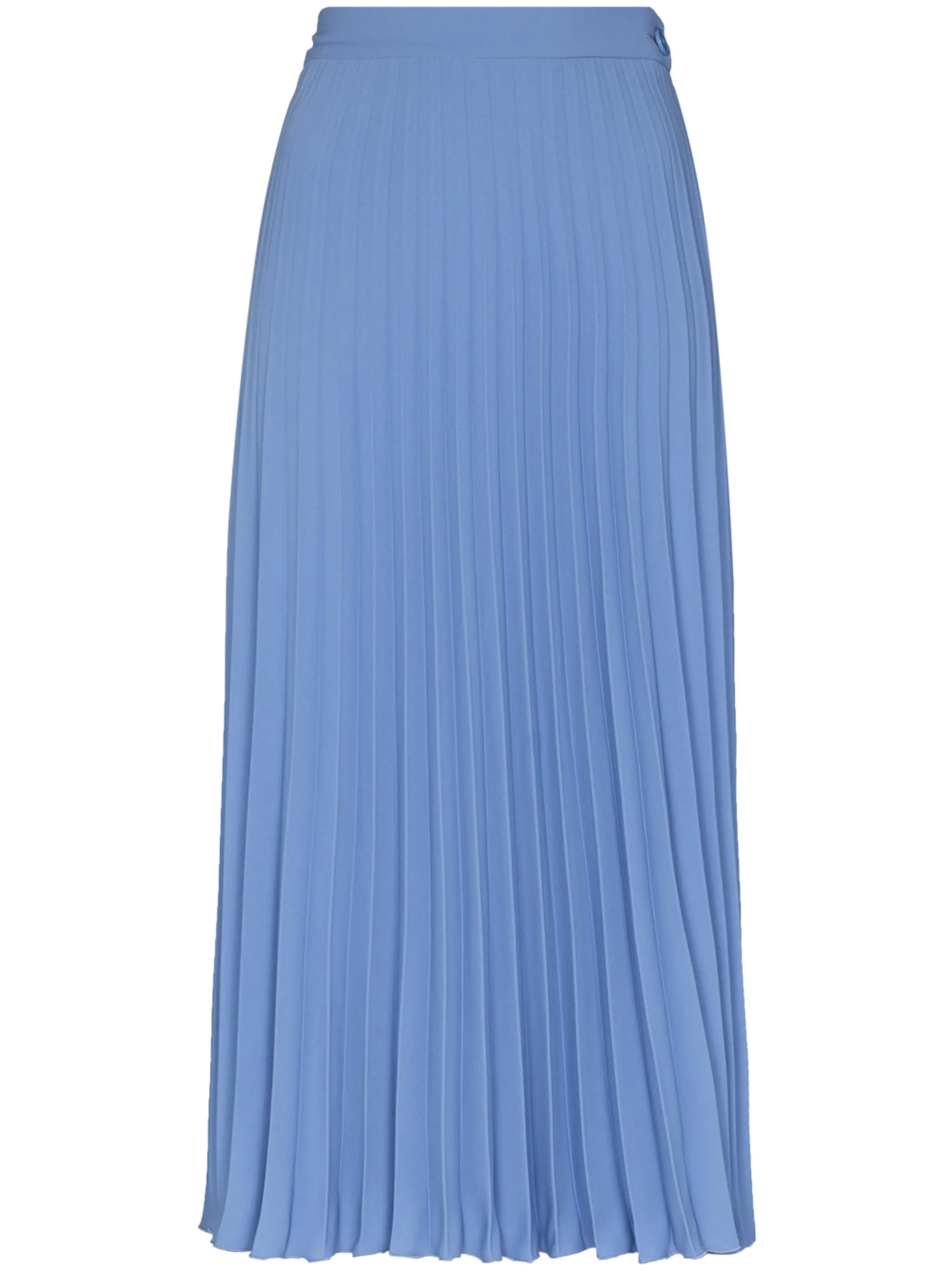 pleated midi skirt