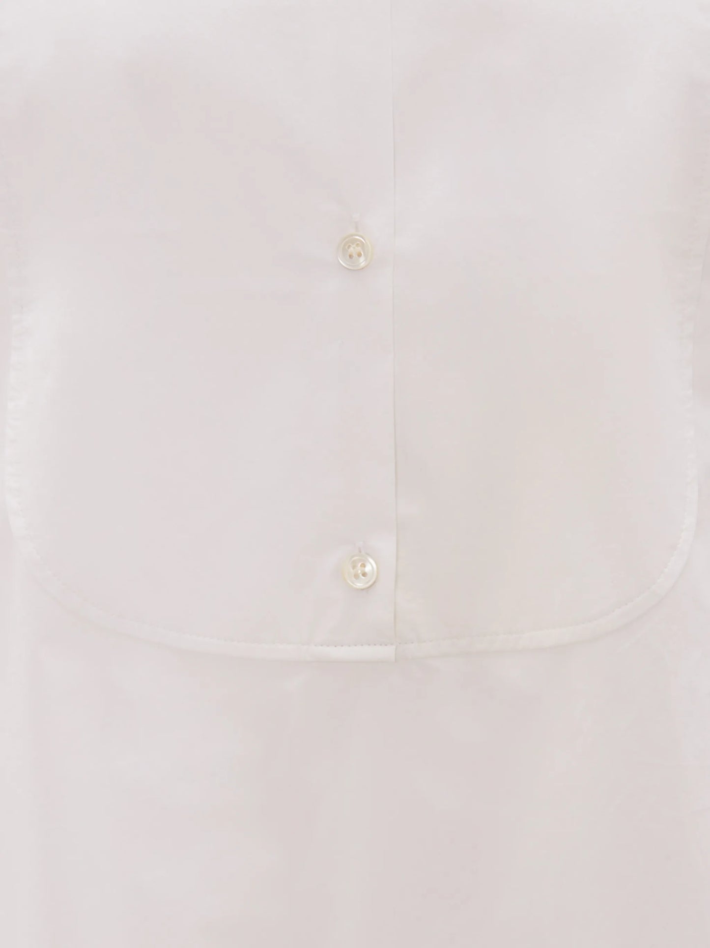 asymmetric bib shirt dress